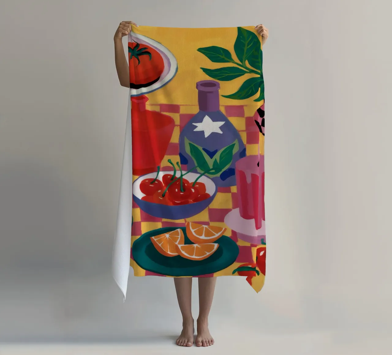 Tomato Soda Pop telo mare da Aurora Muse