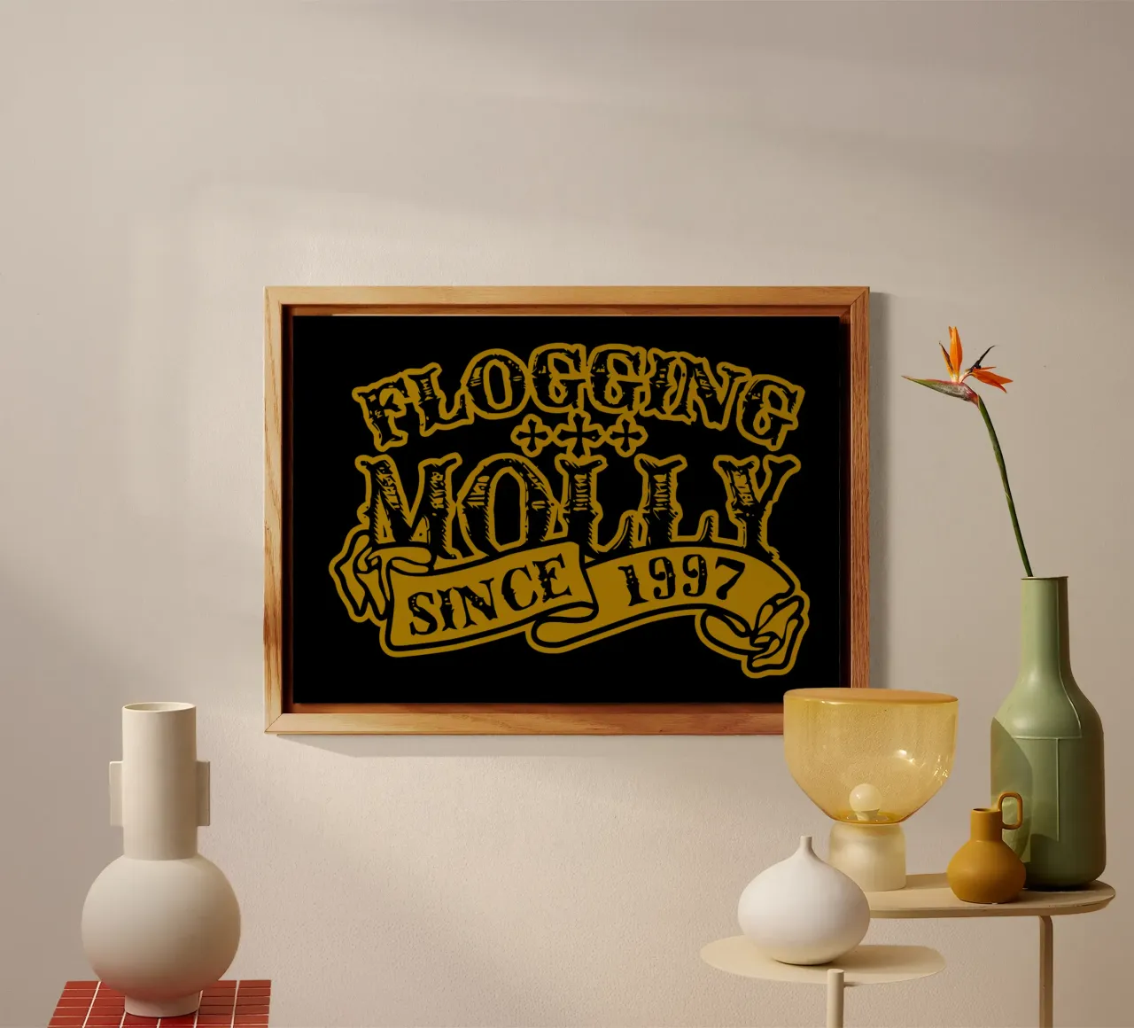 Flogging Molly Since 1997 alu dibond de Nadirsungga