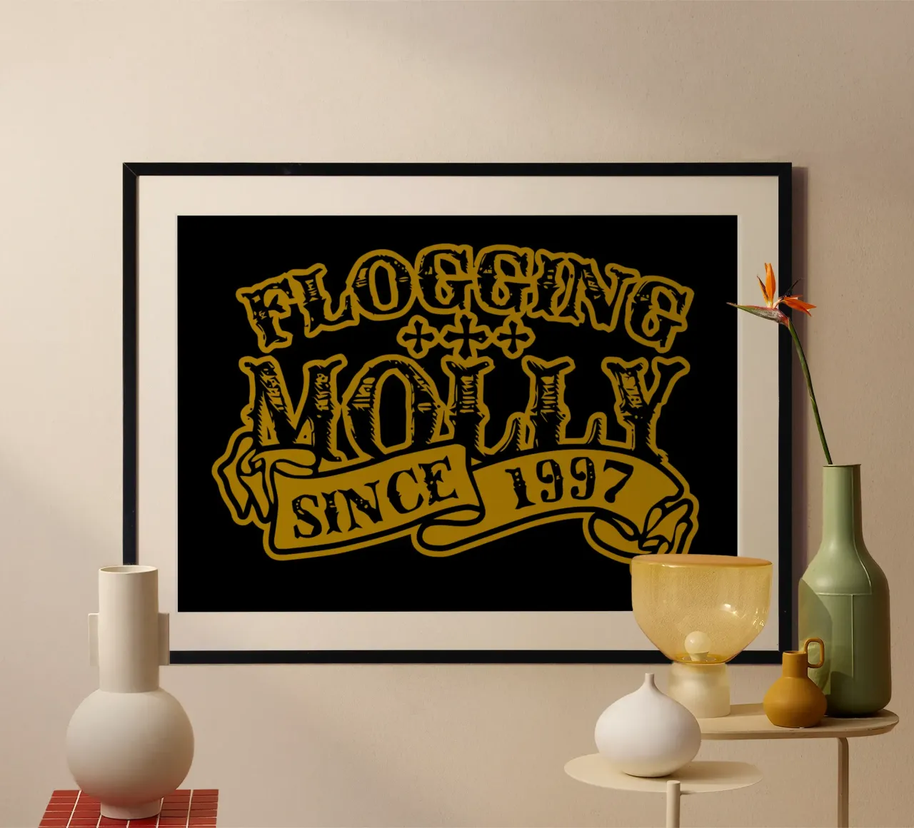 Flogging Molly Since 1997 carta hahnemühle da Nadirsungga