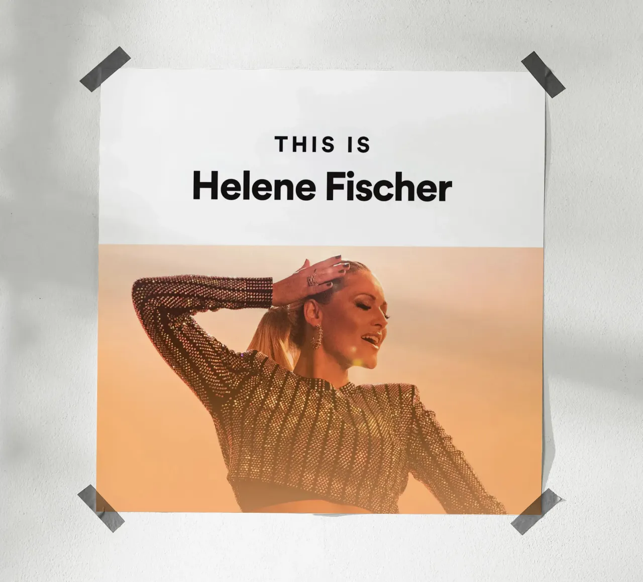 Questa è Helene Fischer carta hahnemühle da Aaronshop