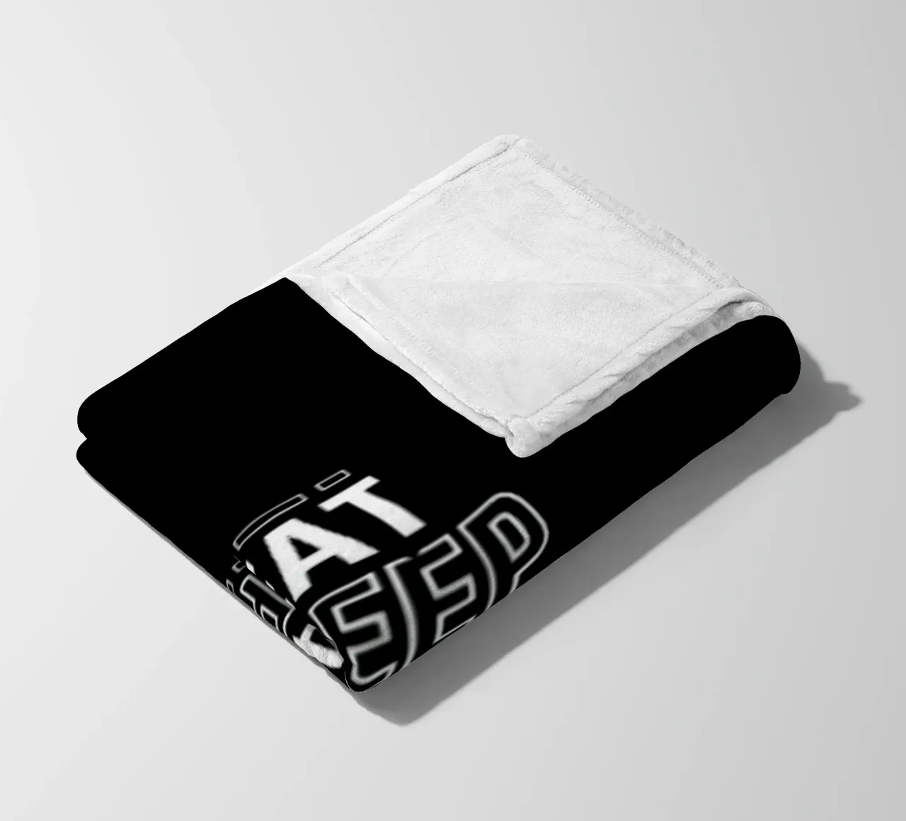 Eat Sleep Game Repeat Fleecedecke von Olivia Creator