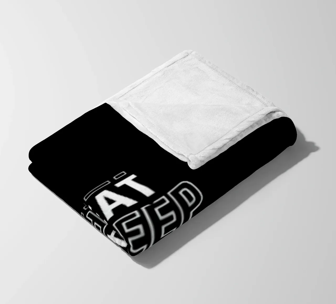 Eat Sleep Game Repeat Fleecedecke von Olivia Creator