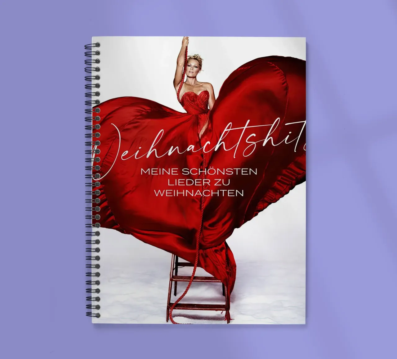 Valentijnsdag notitieboek met spiraal van Aaronshop