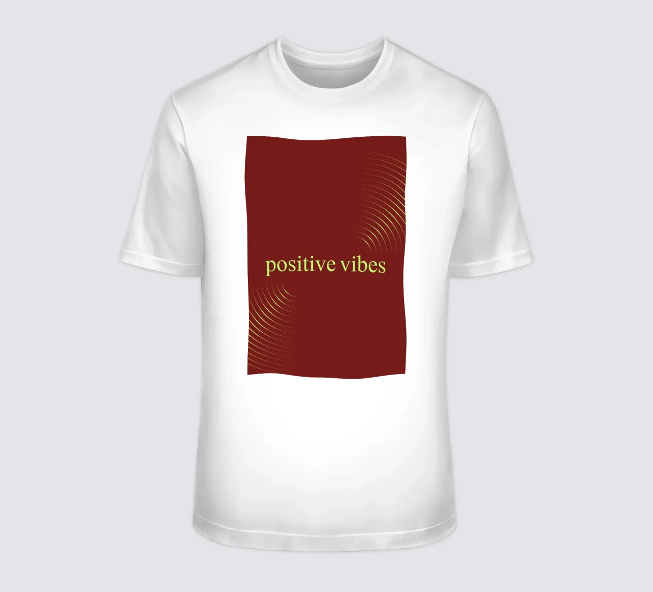 positive vibes t-shirt da AESTHETIC VIBES by Isabel