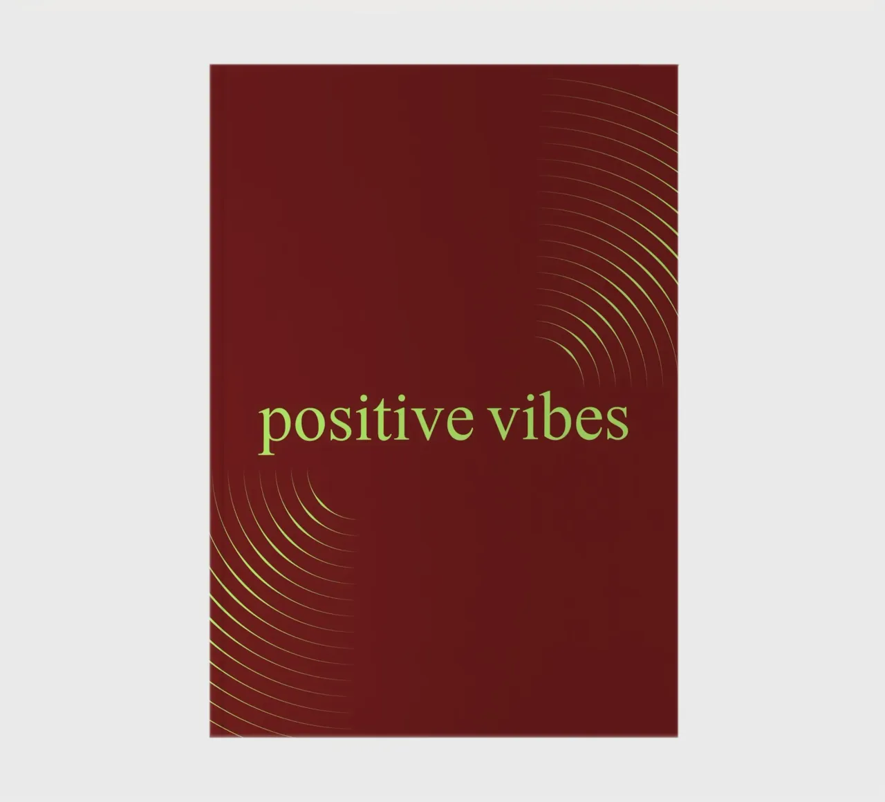positive vibes notebook by AESTHETIC VIBES by Isabel
