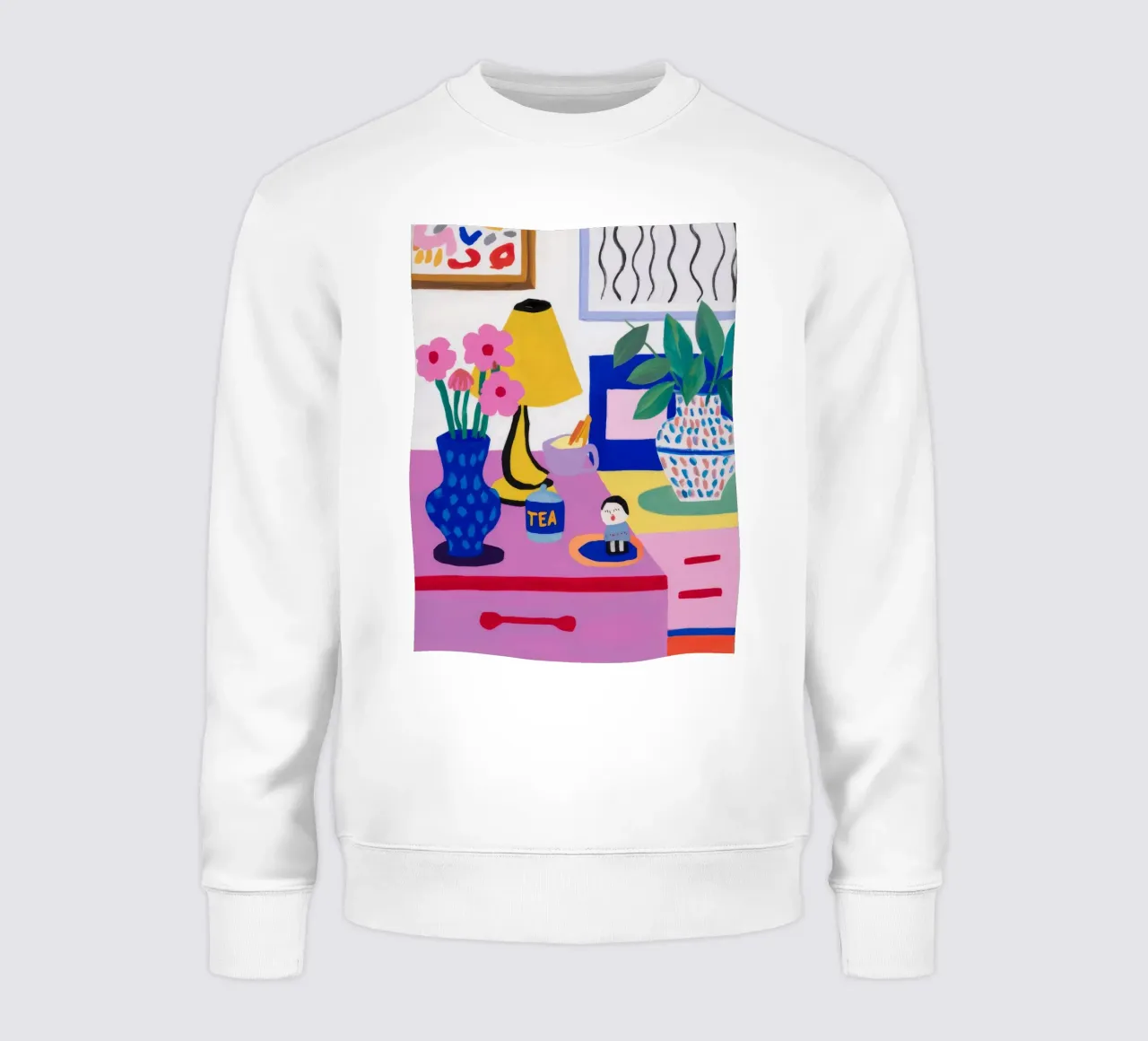 Schreibtisch Bloom Whimsy Sweatshirt von Aurora Muse