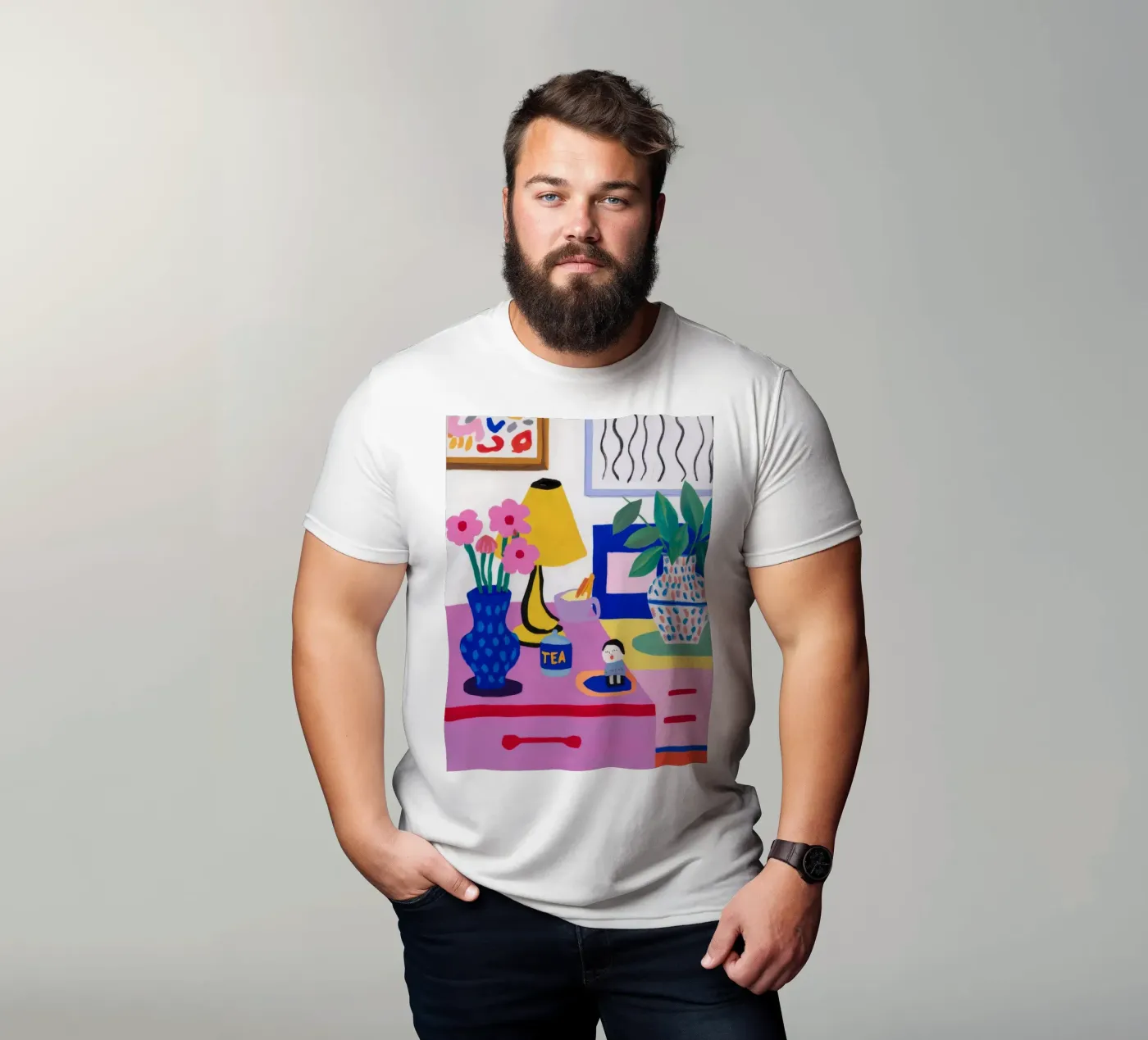 Scrivania Bloom Whimsy t-shirt da Aurora Muse