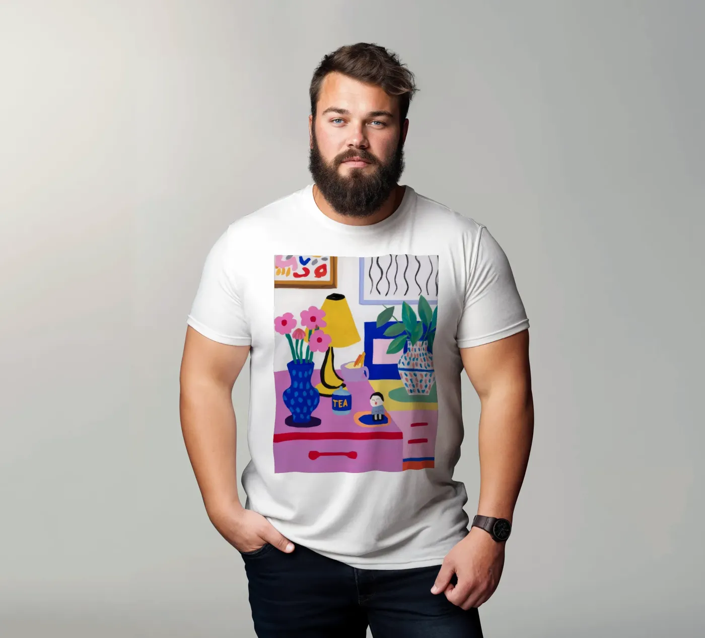 Scrivania Bloom Whimsy t-shirt da Aurora Muse