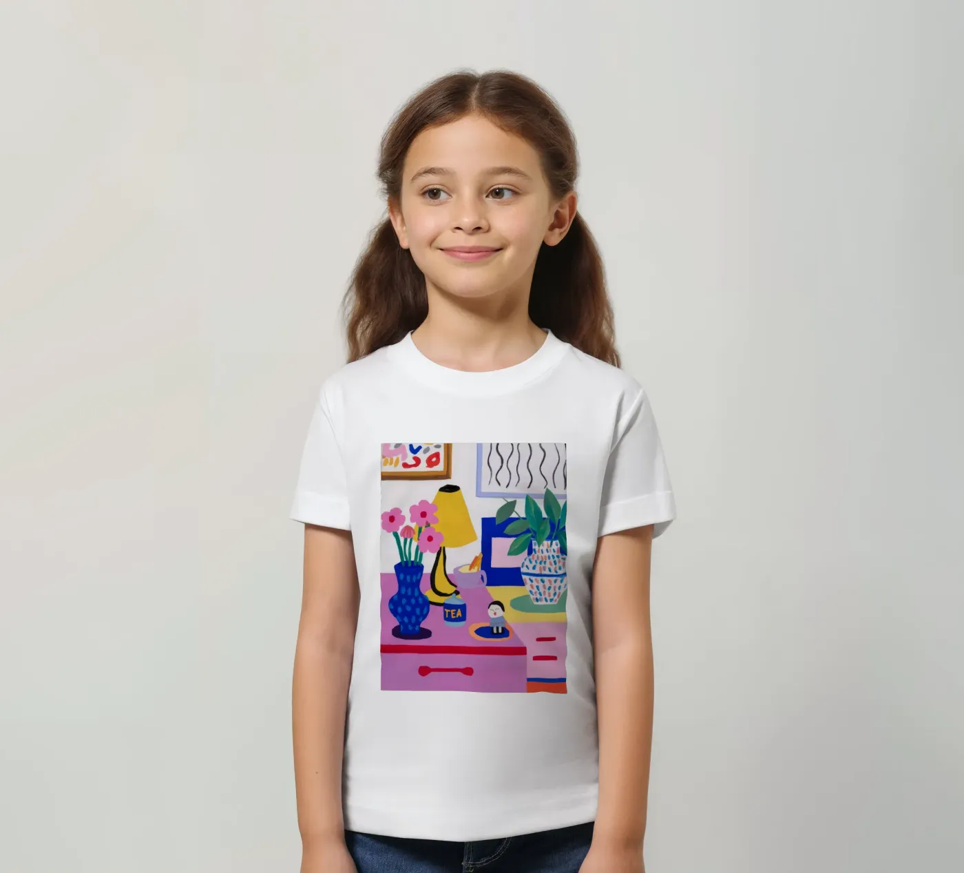 Desk Bloom Whimsy t-shirt bambini da Aurora Muse
