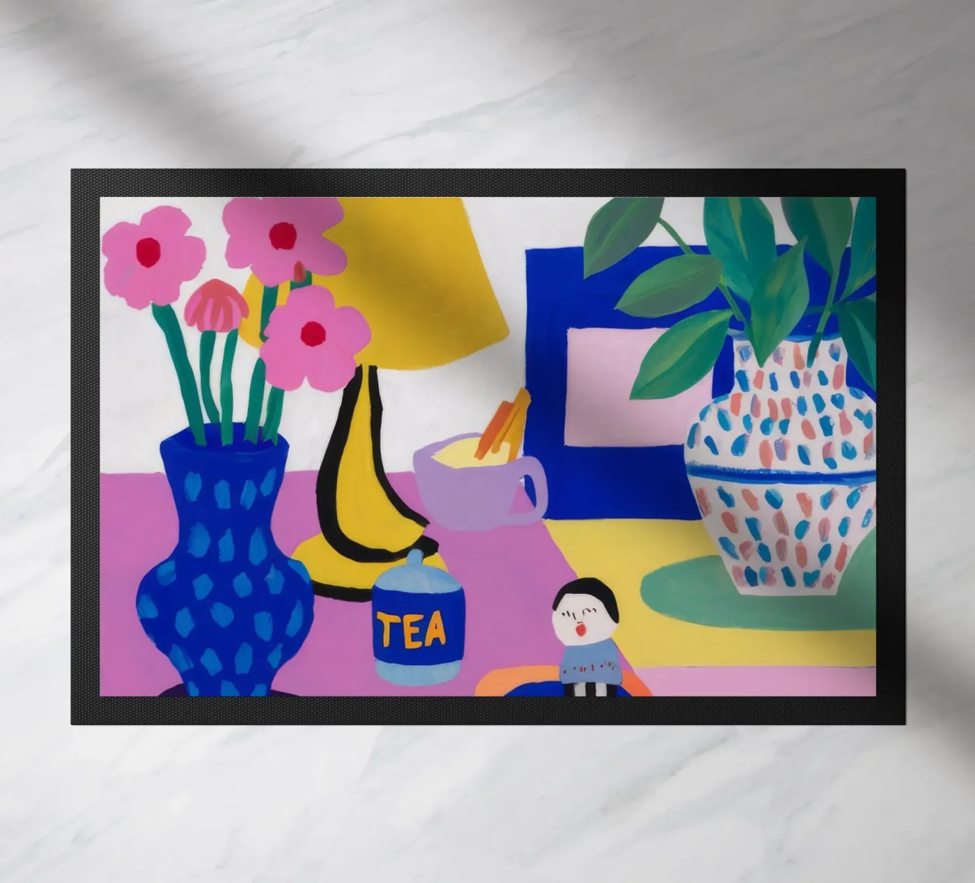 Bureau Bloom eigenzinnigheid deurmat van Aurora Muse