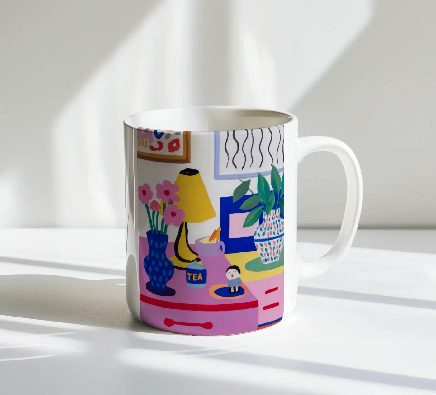Desk Bloom Whimsy mug en céramique de Aurora Muse