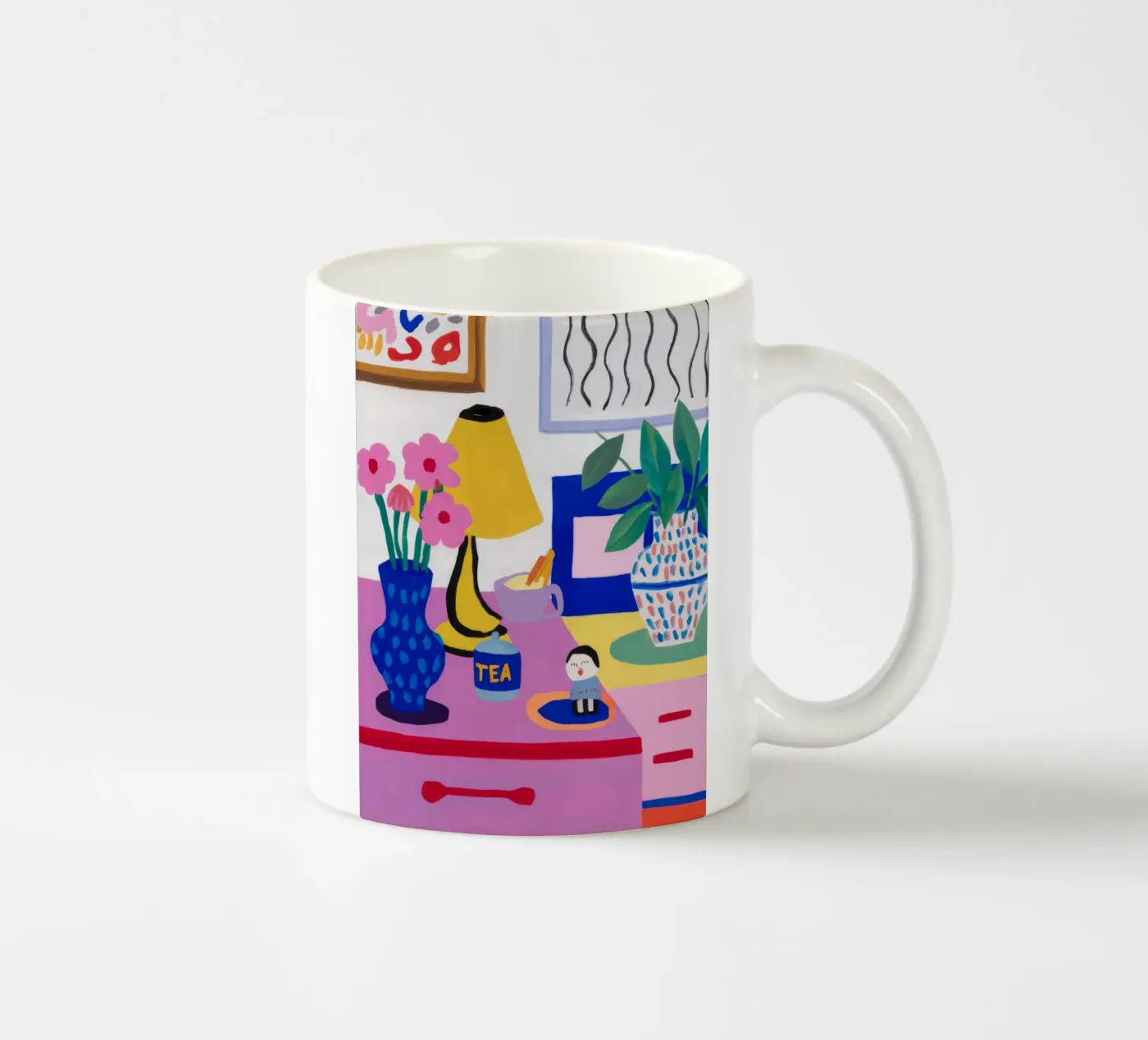 Scrivania Bloom Whimsy tazza in ceramica da Aurora Muse
