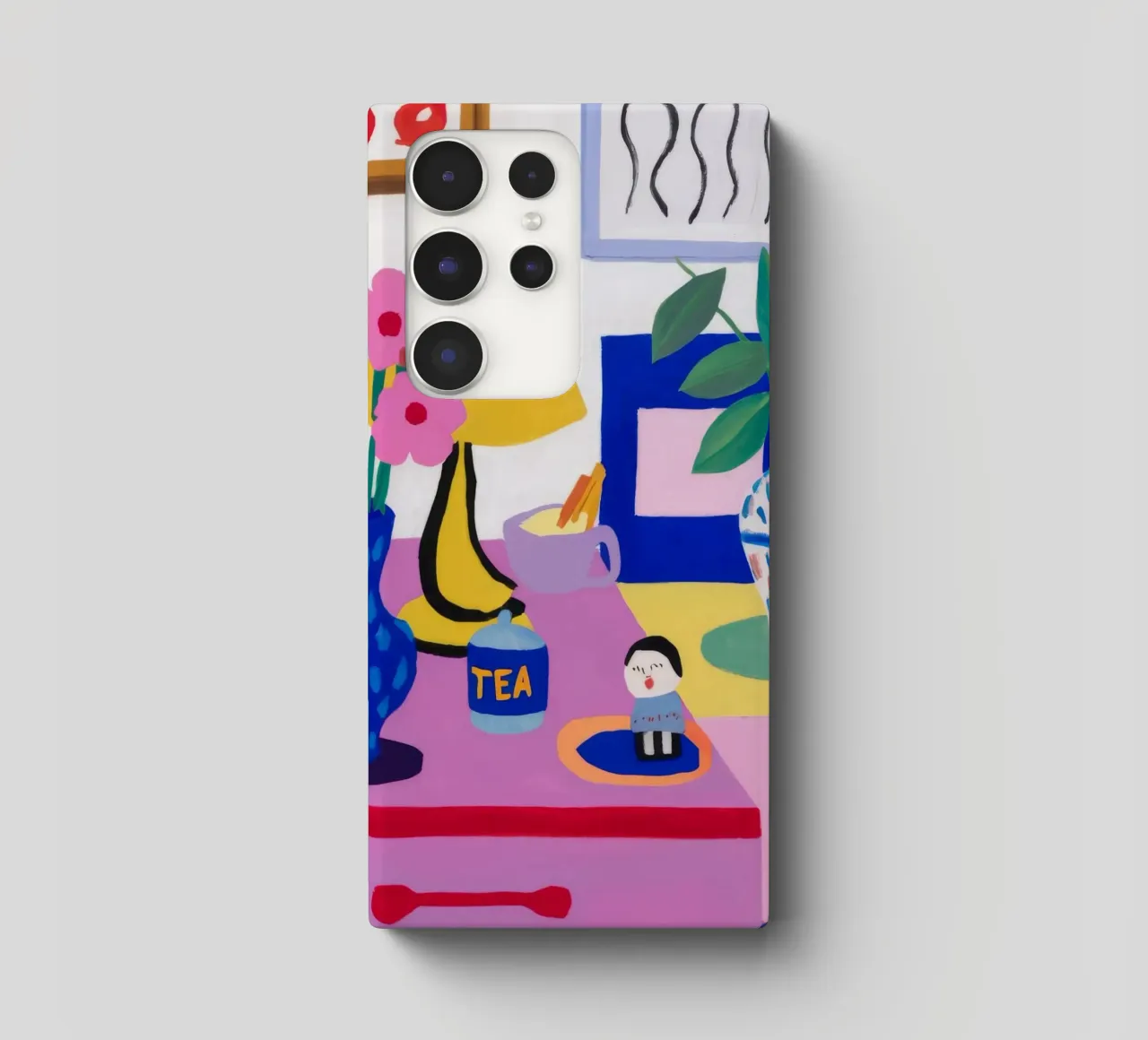 Scrivania Bloom Whimsy cover samsung da Aurora Muse