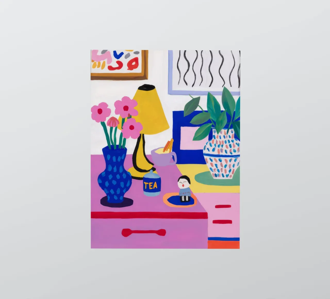 Desk Bloom Whimsy sticker by Aurora Muse