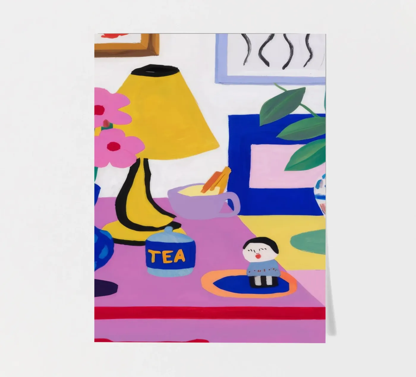 Bureau Bloom eigenzinnigheid stickervel van Aurora Muse