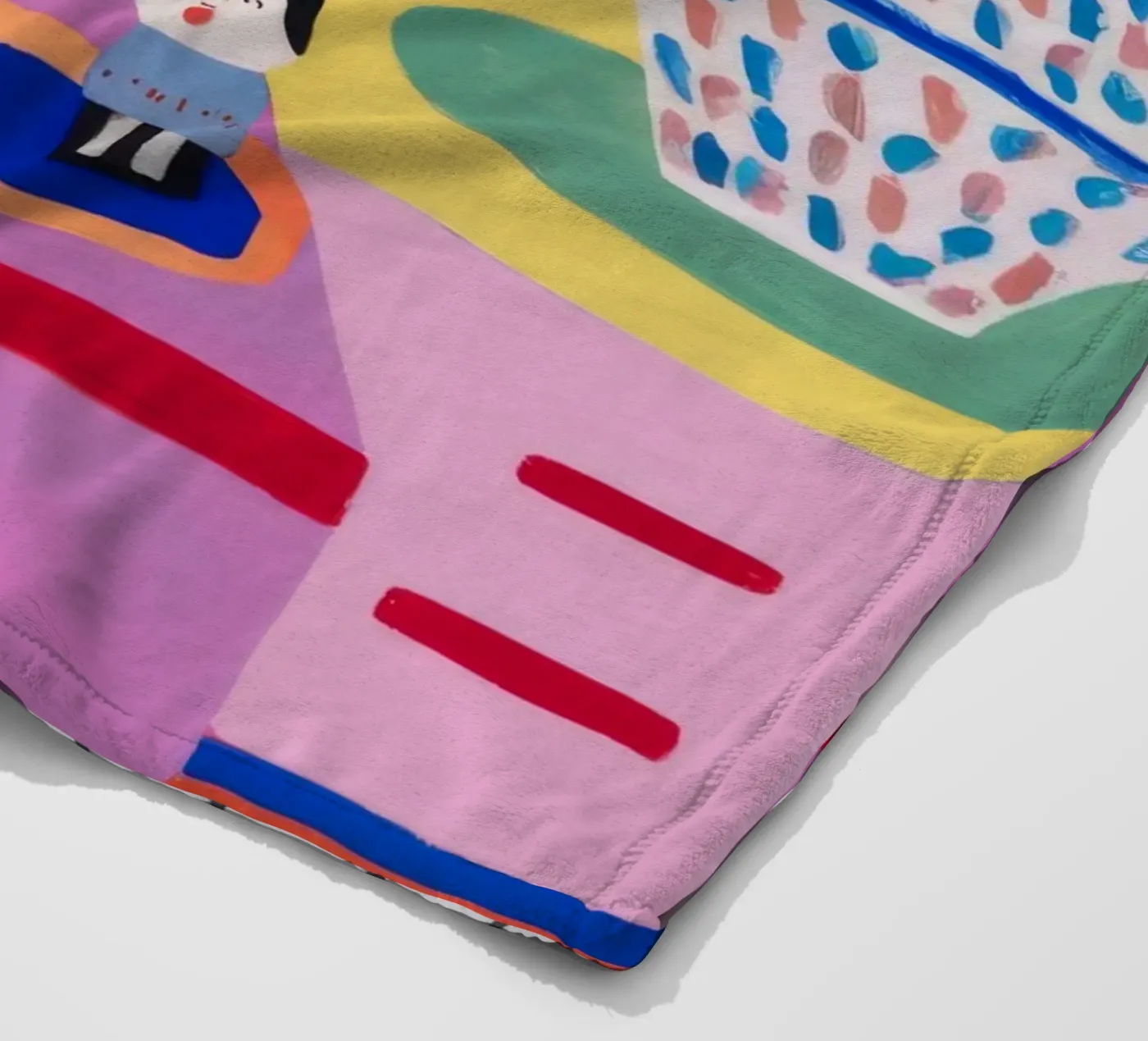 Desk Bloom Whimsy Fleecedecke von Aurora Muse