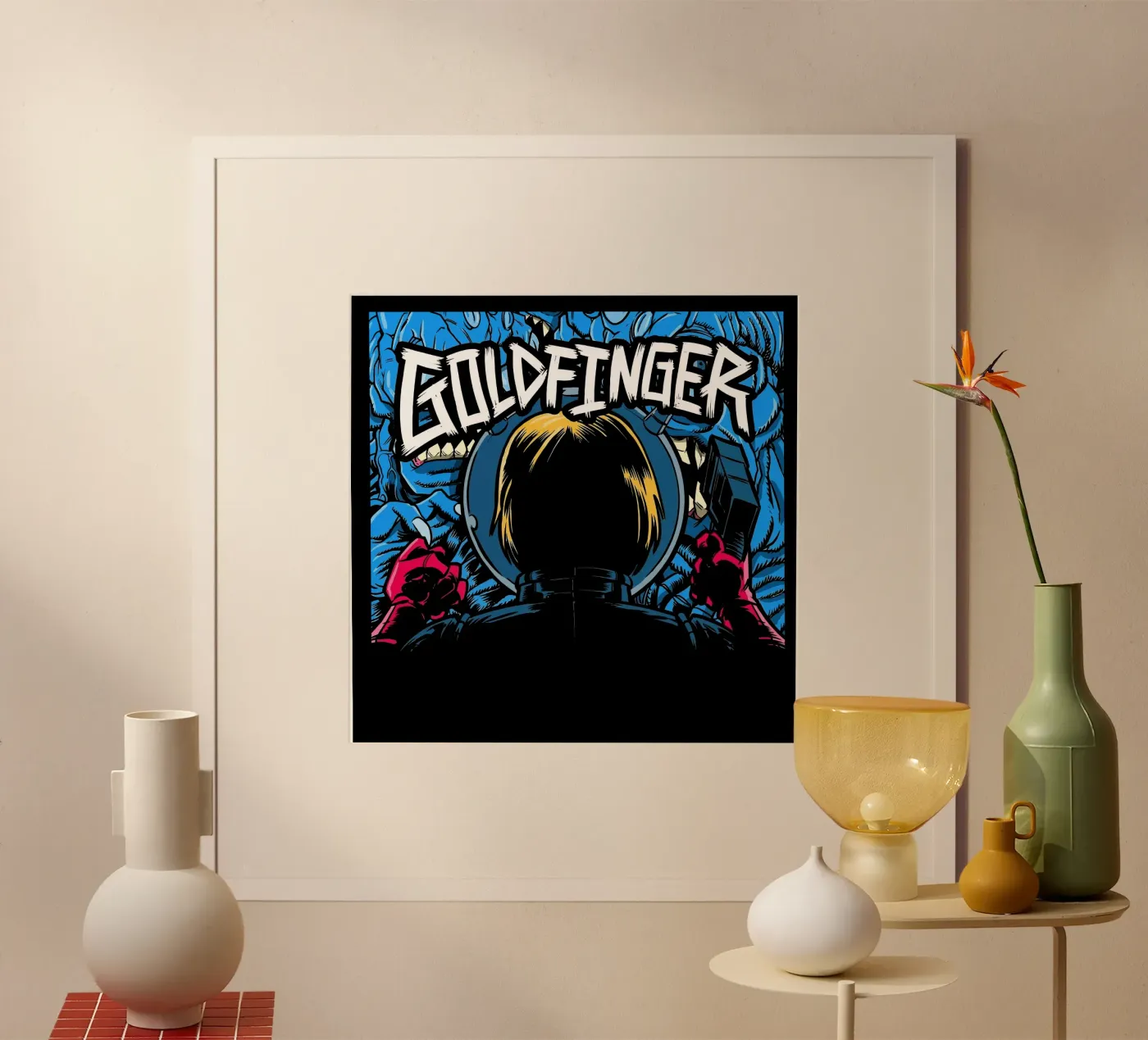 Goldfinger poster da Nadirsungga