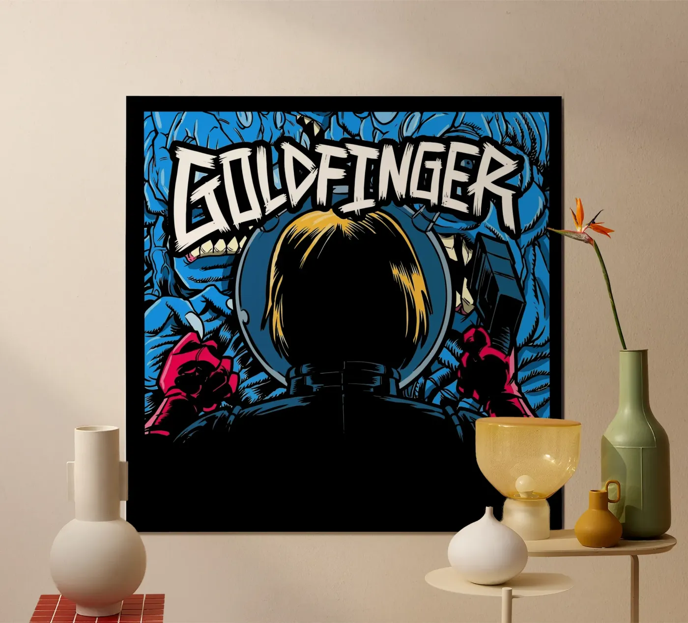 Goldfinger poster da Nadirsungga