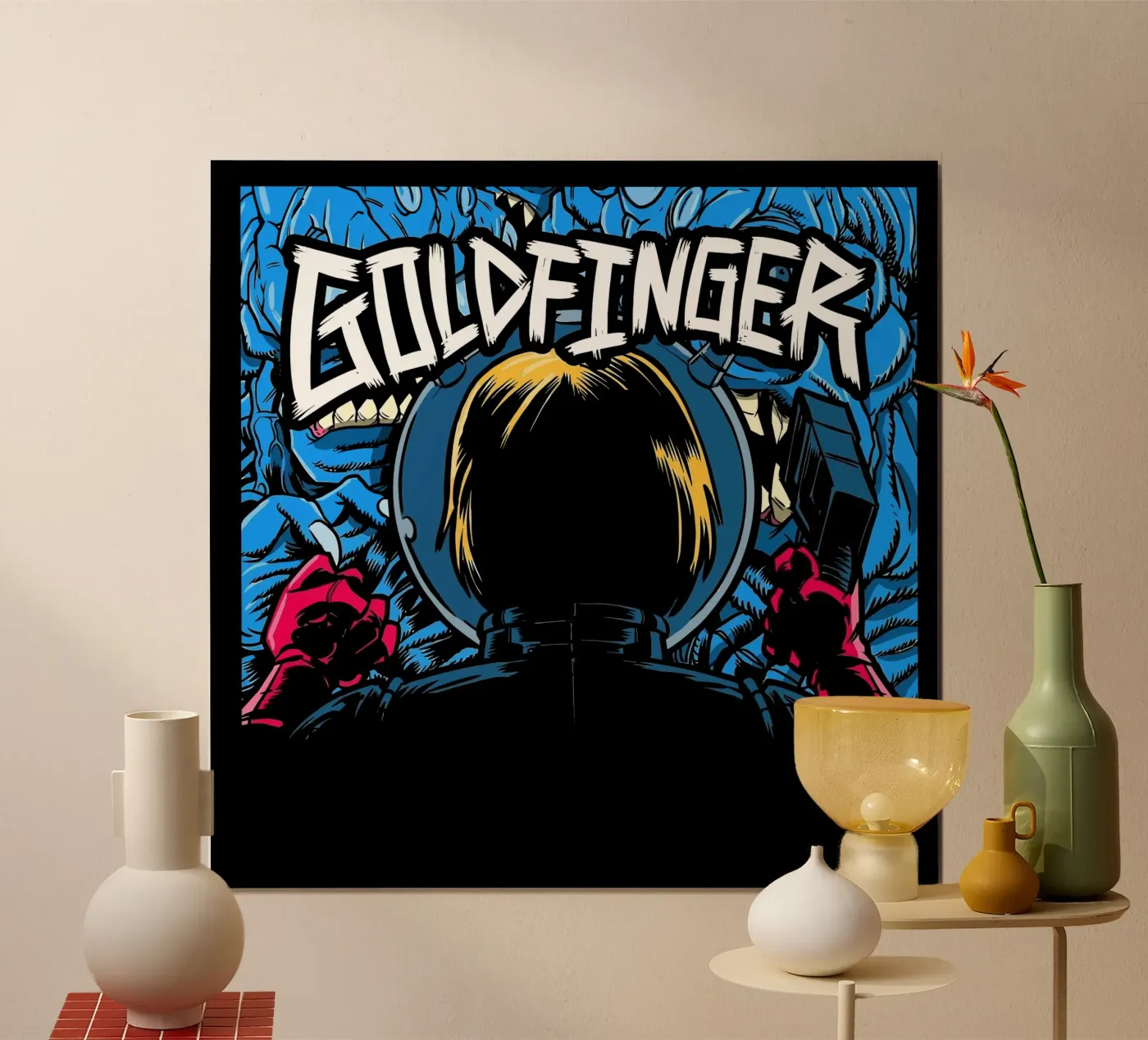 Goldfinger poster da Nadirsungga