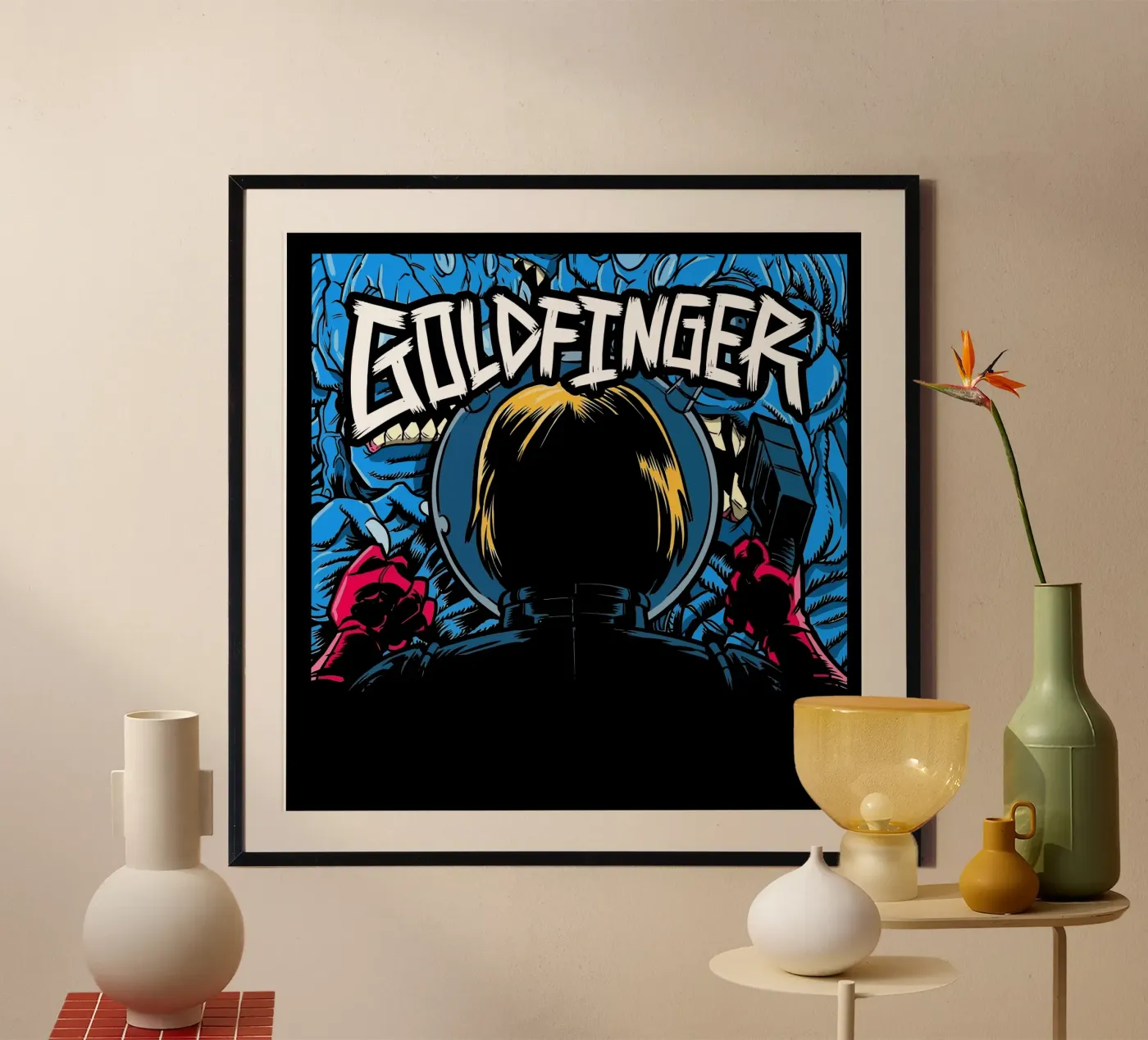 Goldfinger poster da Nadirsungga