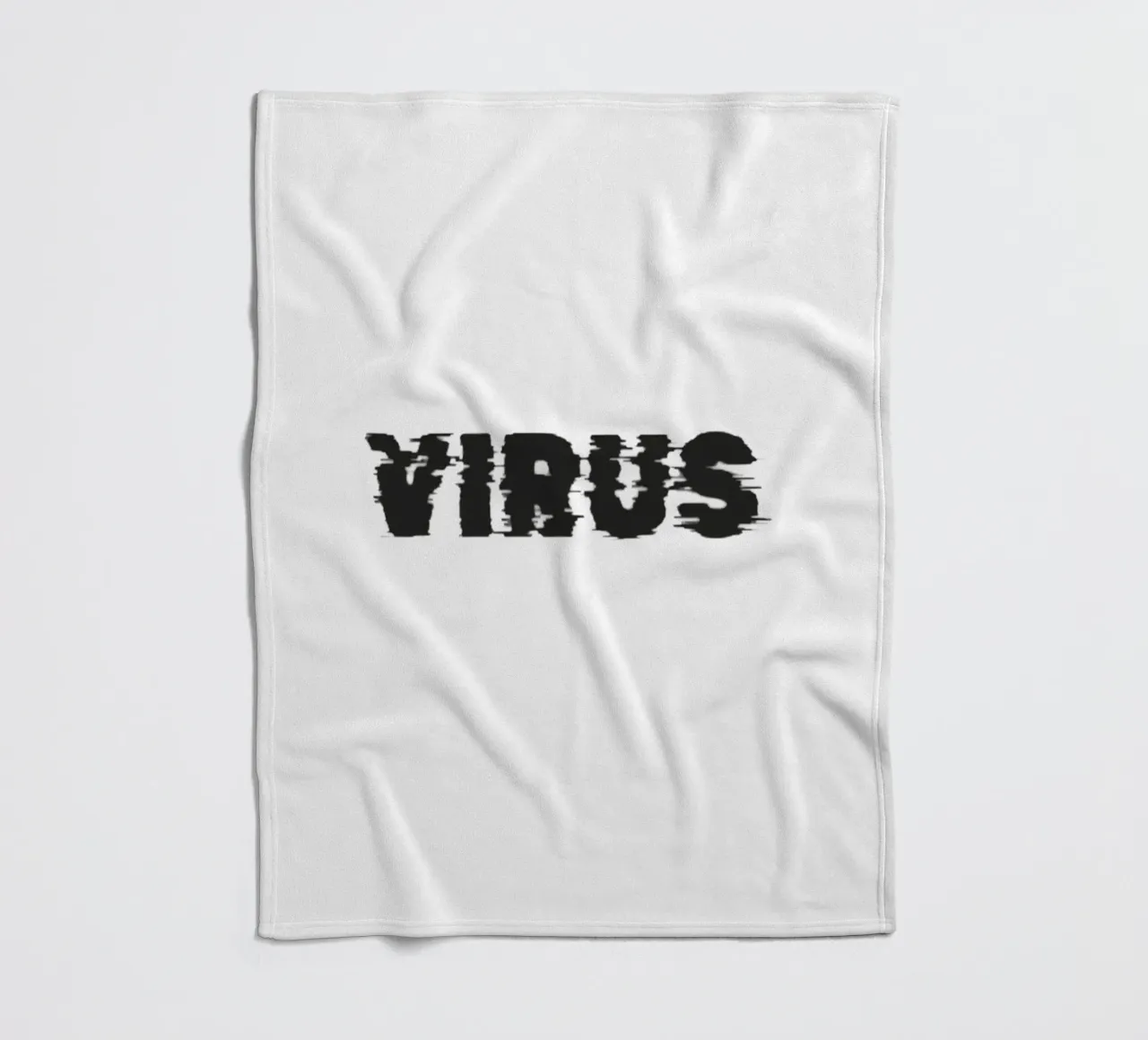 Virus Fleecedecke von Olivia Creator