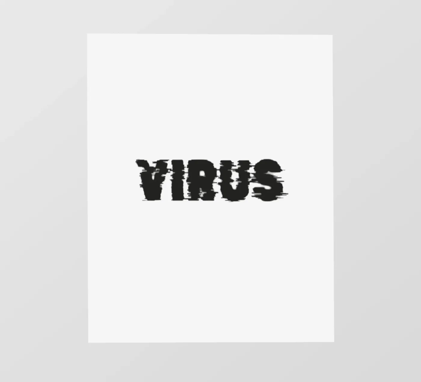 Virus fotobehang van Olivia Creator