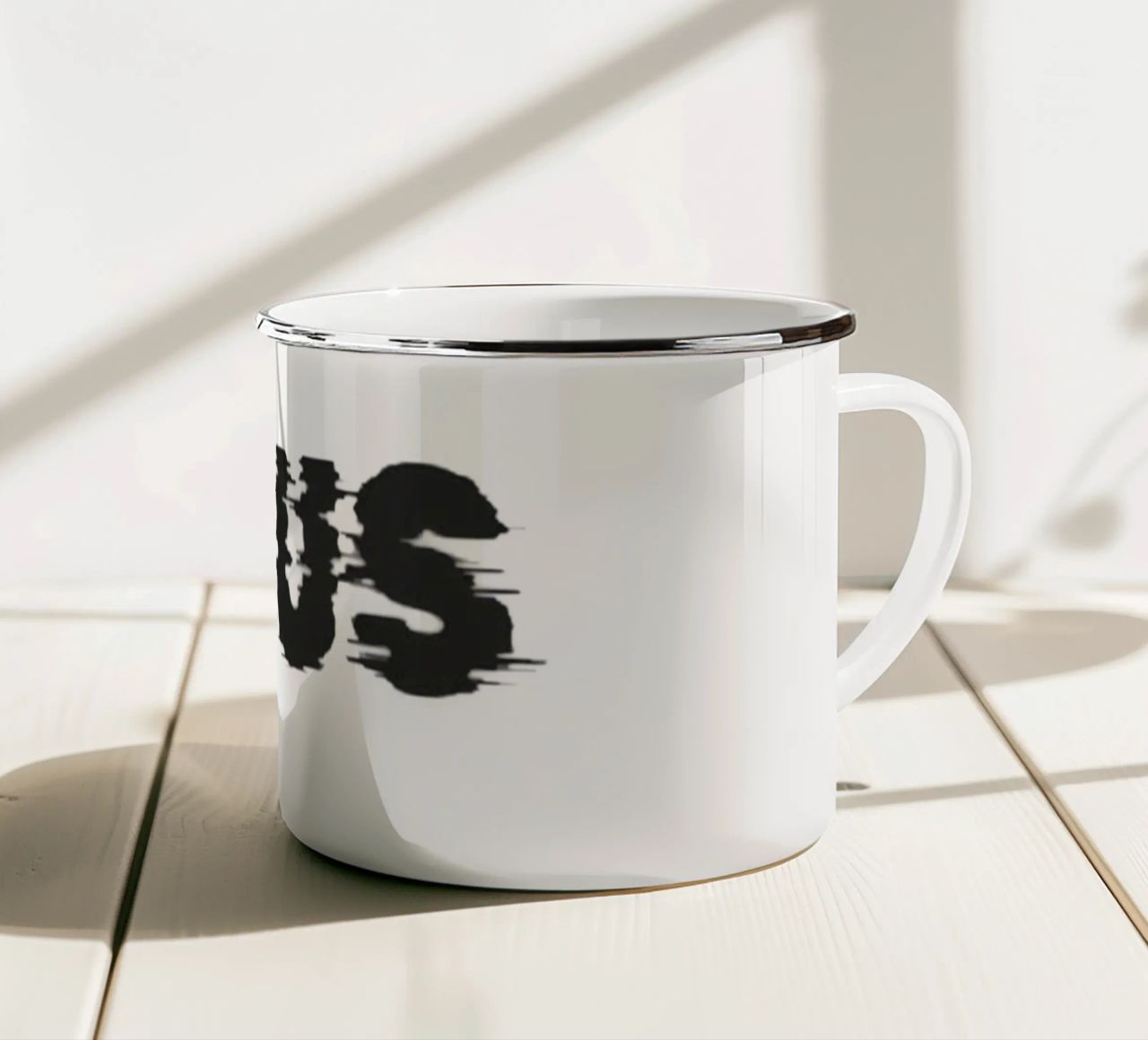 Virus tazza in smalto da Old Soul Born