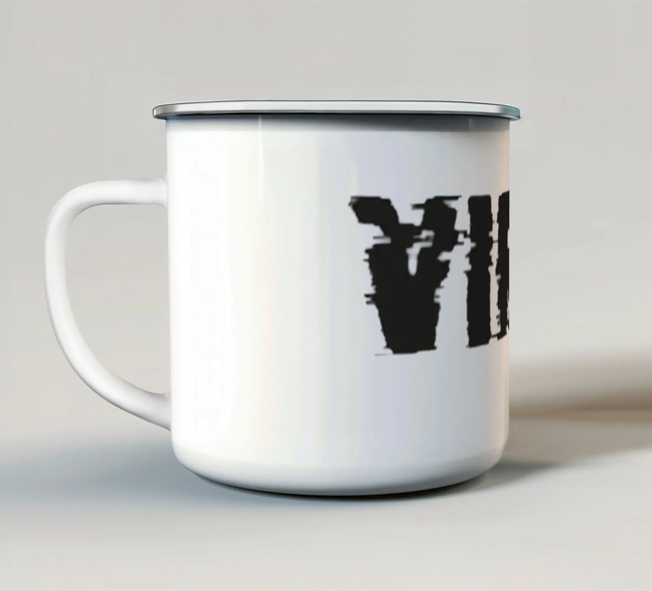 Virus tazza in smalto da Old Soul Born