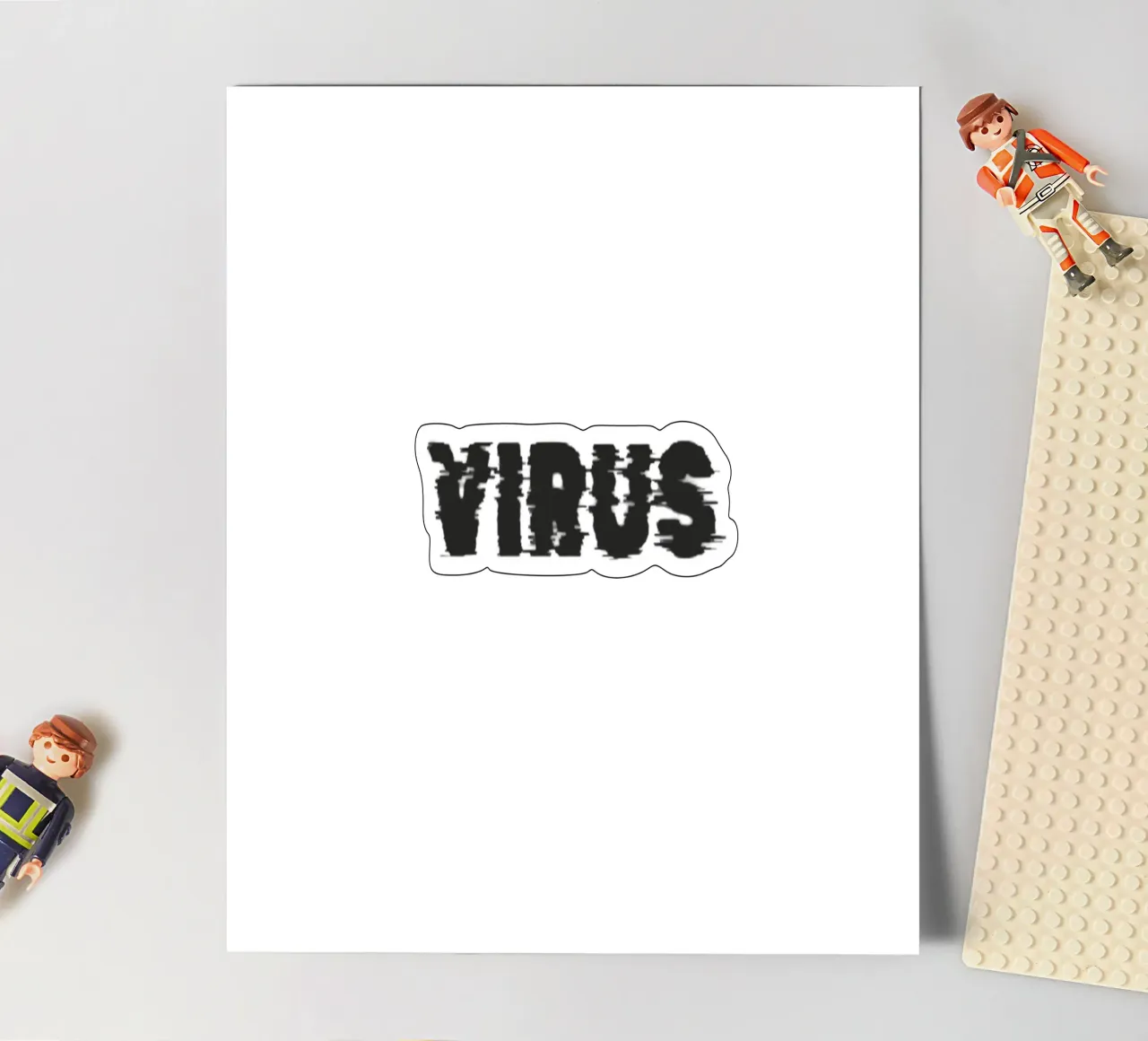 Virus sticker sheet by Olivia Creator