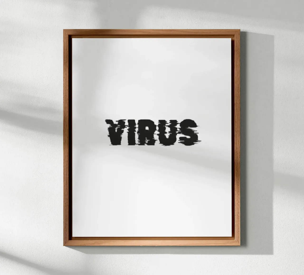 Virus alluminio dibond da Olivia Creator