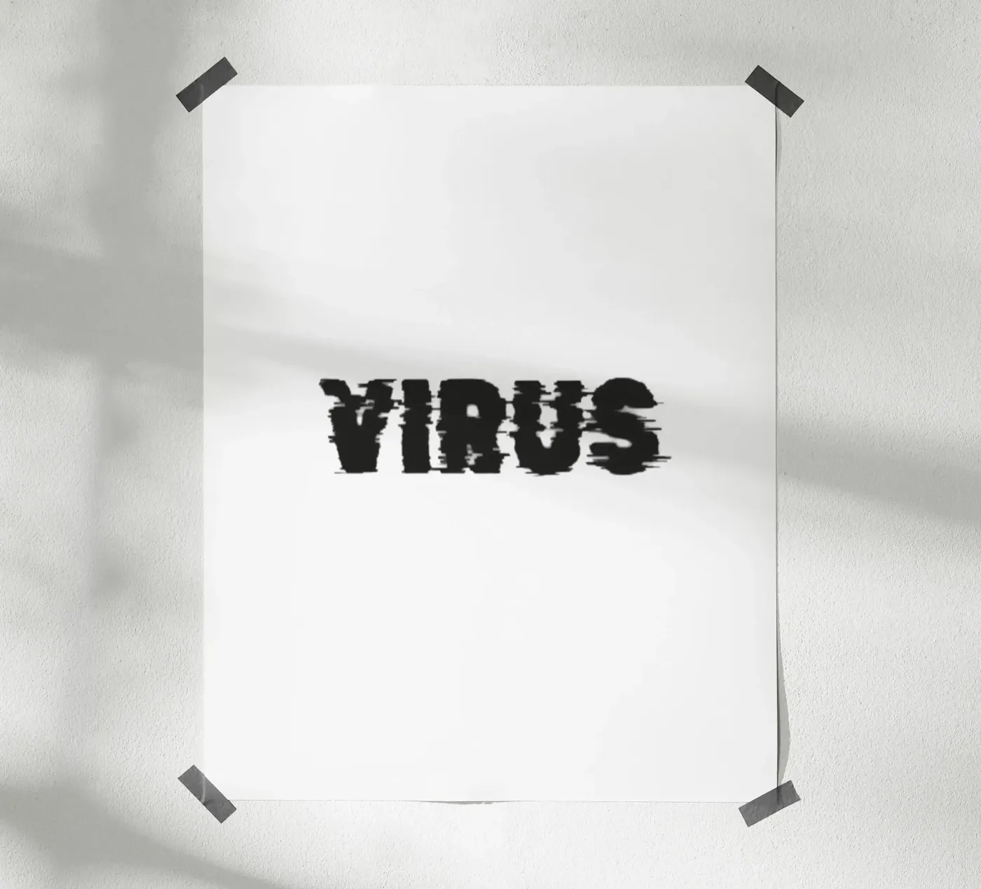 Virus Poster von Olivia Creator