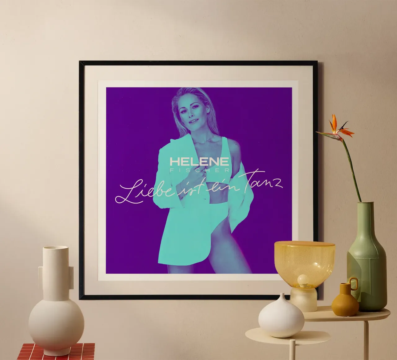 At home poster with aluminum frame by Aaronshop