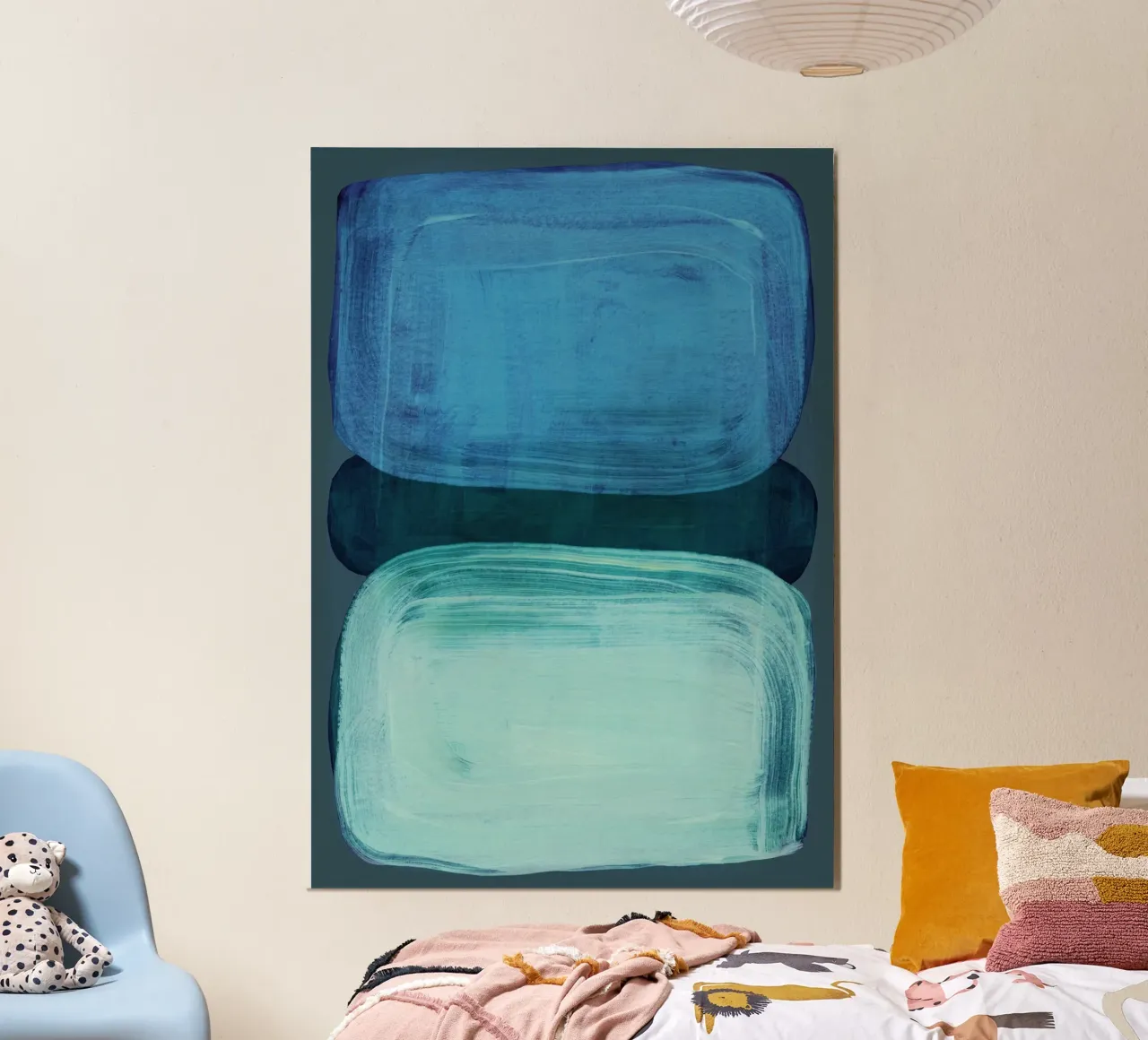 Color Shapes 2X alluminio dibond da Mareike Böhmer