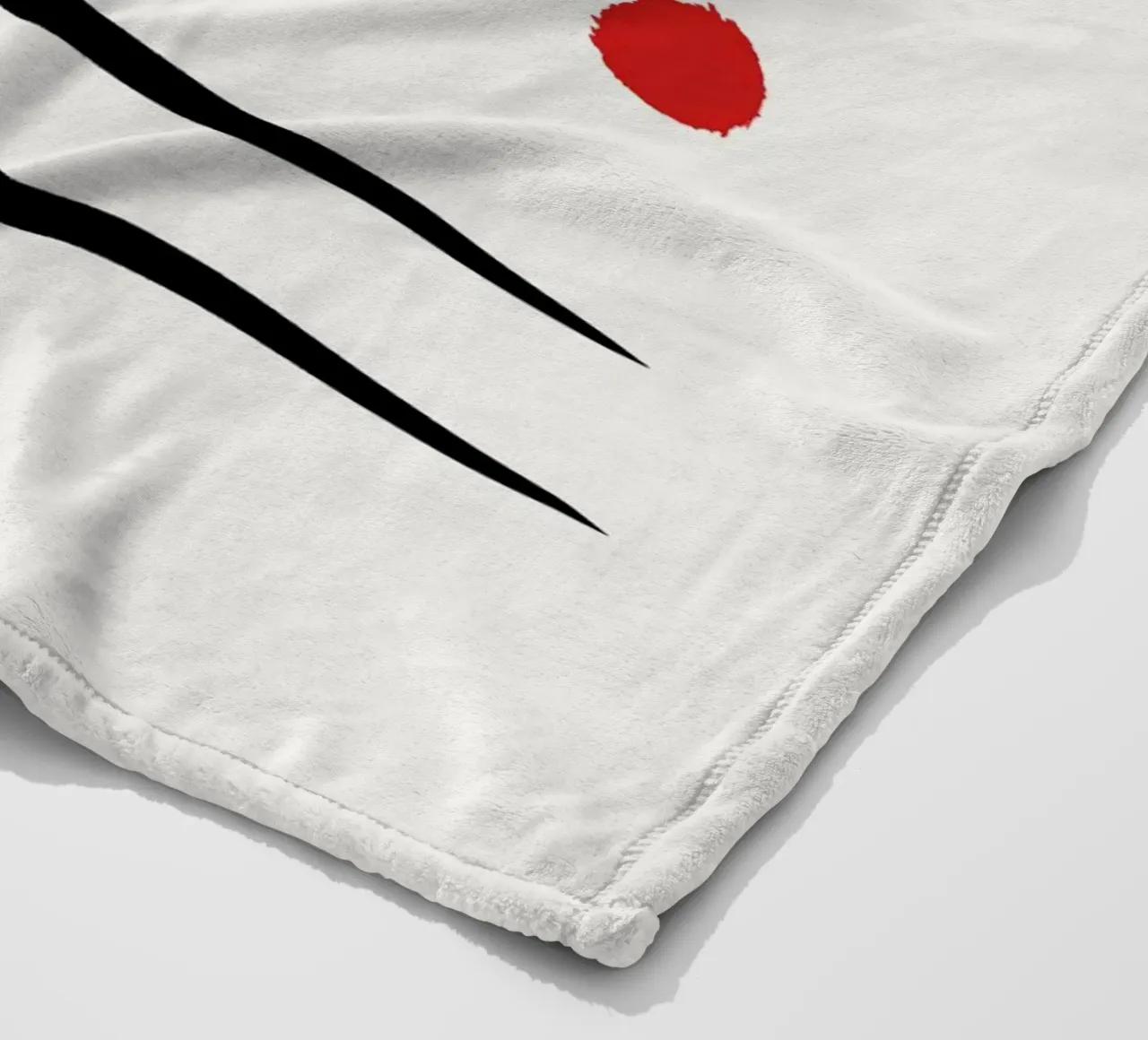 Japandi minimalist artwork I coperta in pile da Imaginative