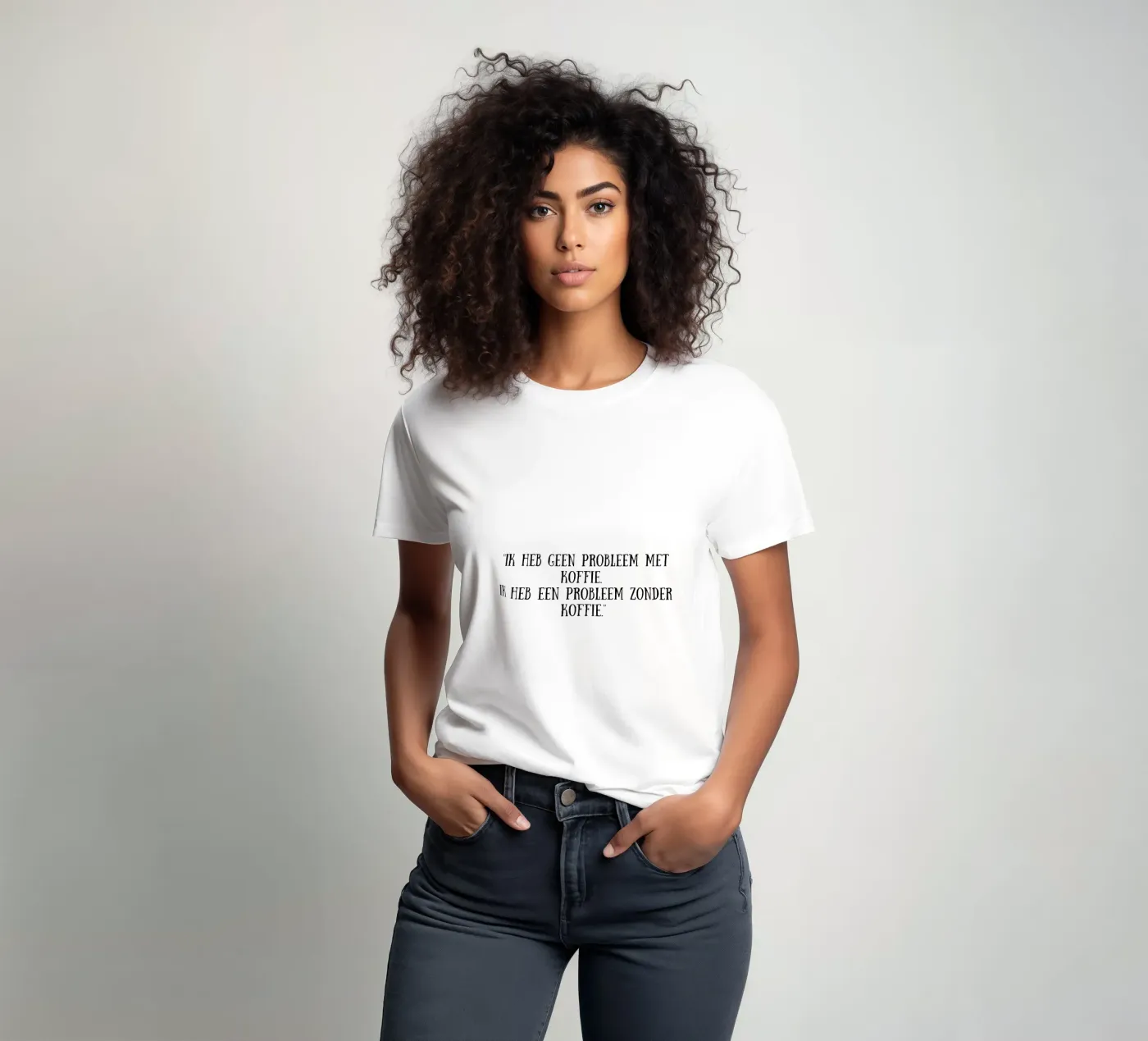 Coffee t-shirt da Quotes of the day