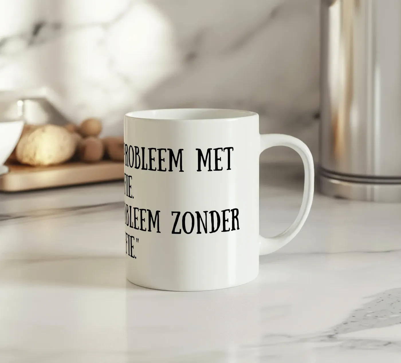 Coffee ceramic mug by Quotes of the day