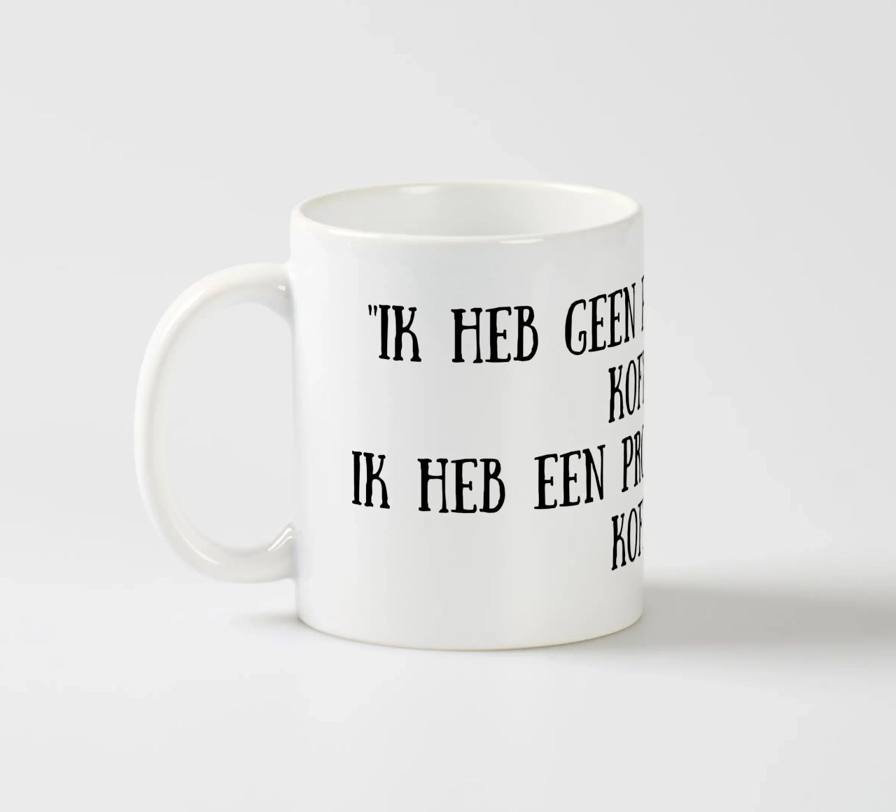Caffè tazza in ceramica da Quotes of the day