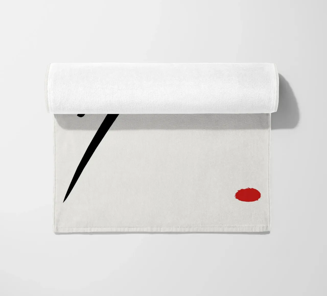 Japandi minimalist artwork II telo mare da Imaginative