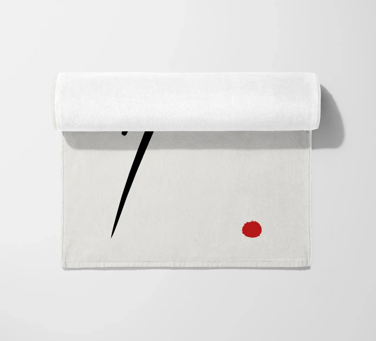 Japandi minimalist artwork II telo mare da Imaginative