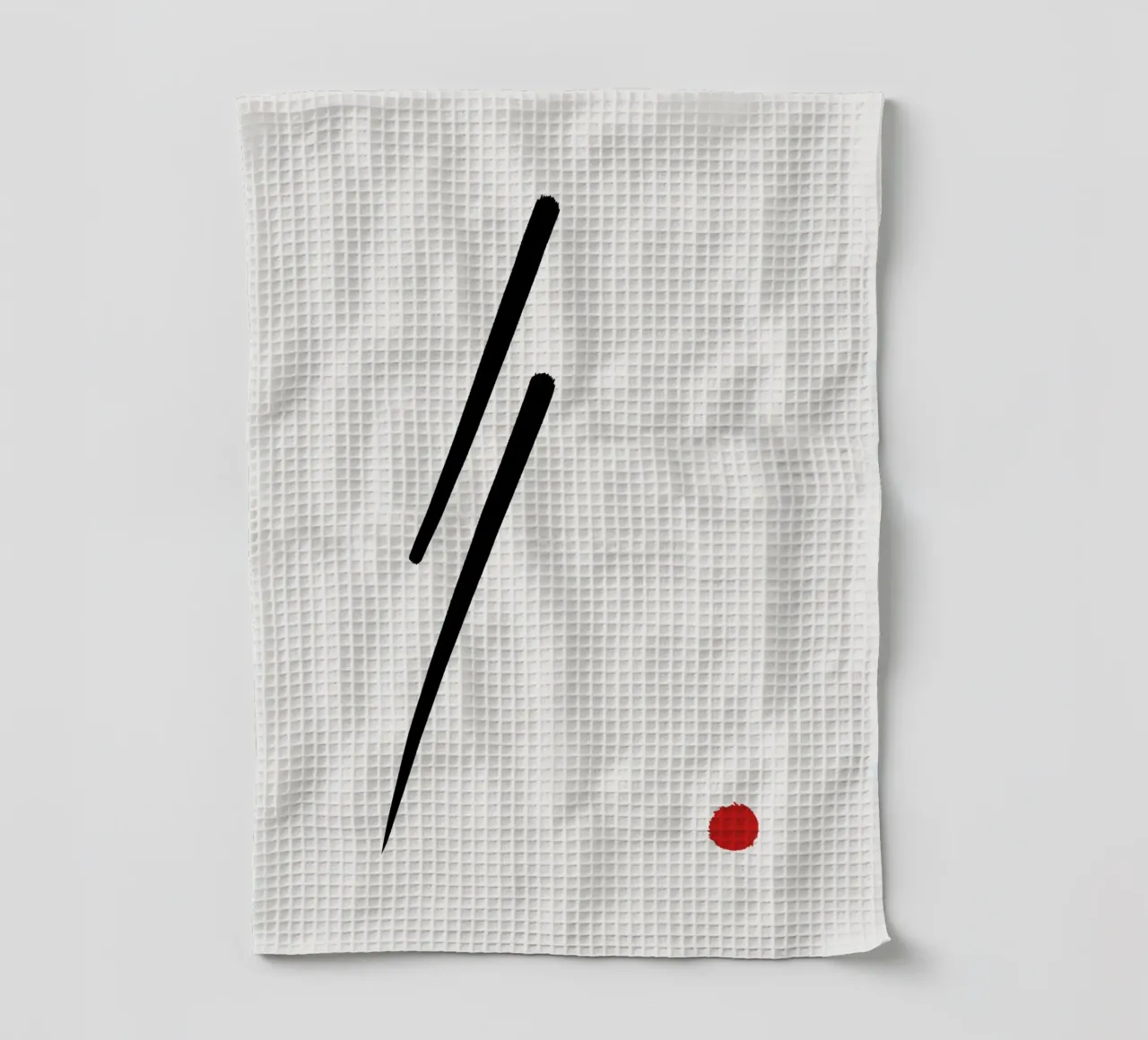 Japandi minimalist artwork II canovaccio da cucina da Imaginative