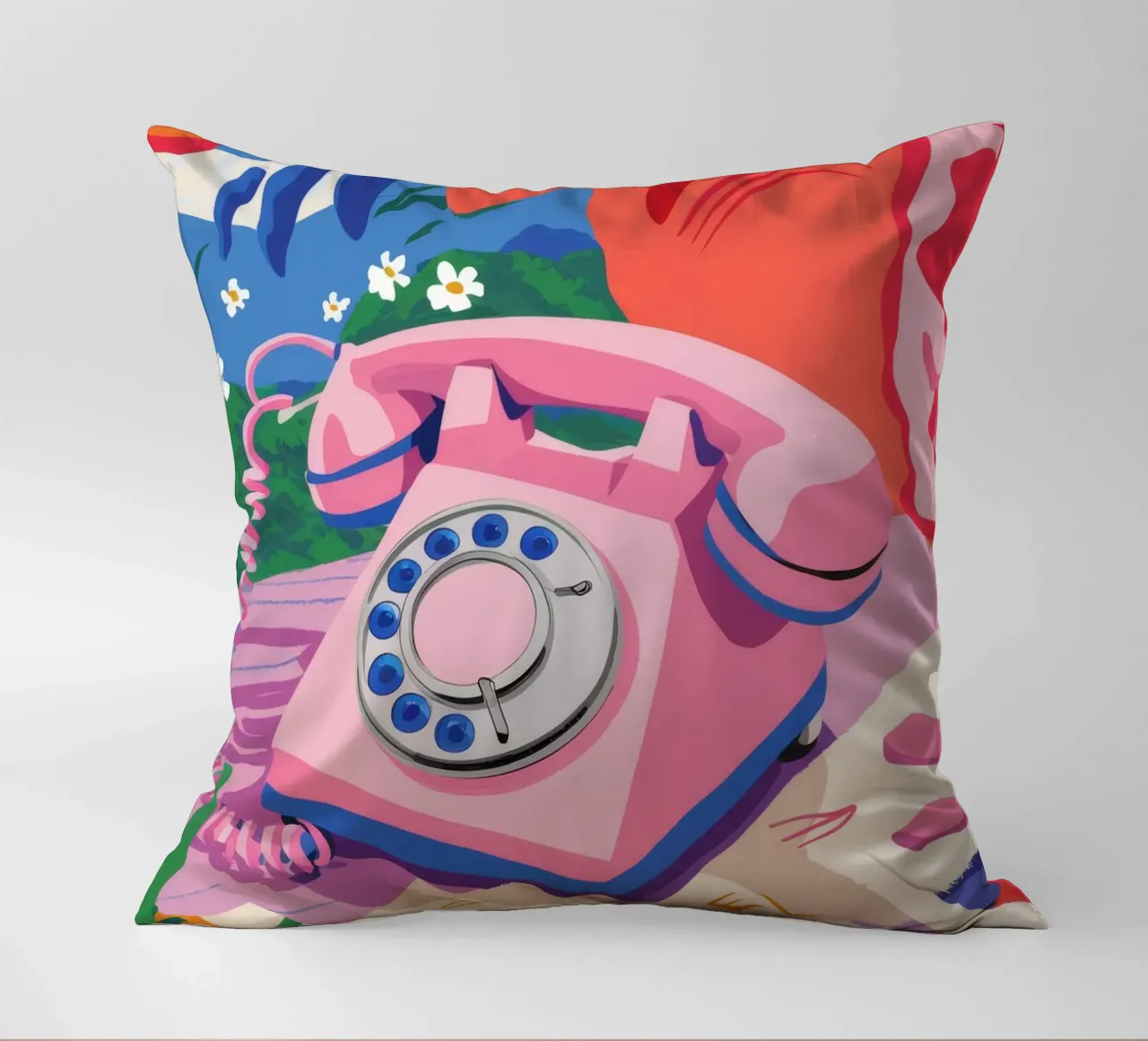 Nostalgia della nota rosa cuscino da Aurora Muse
