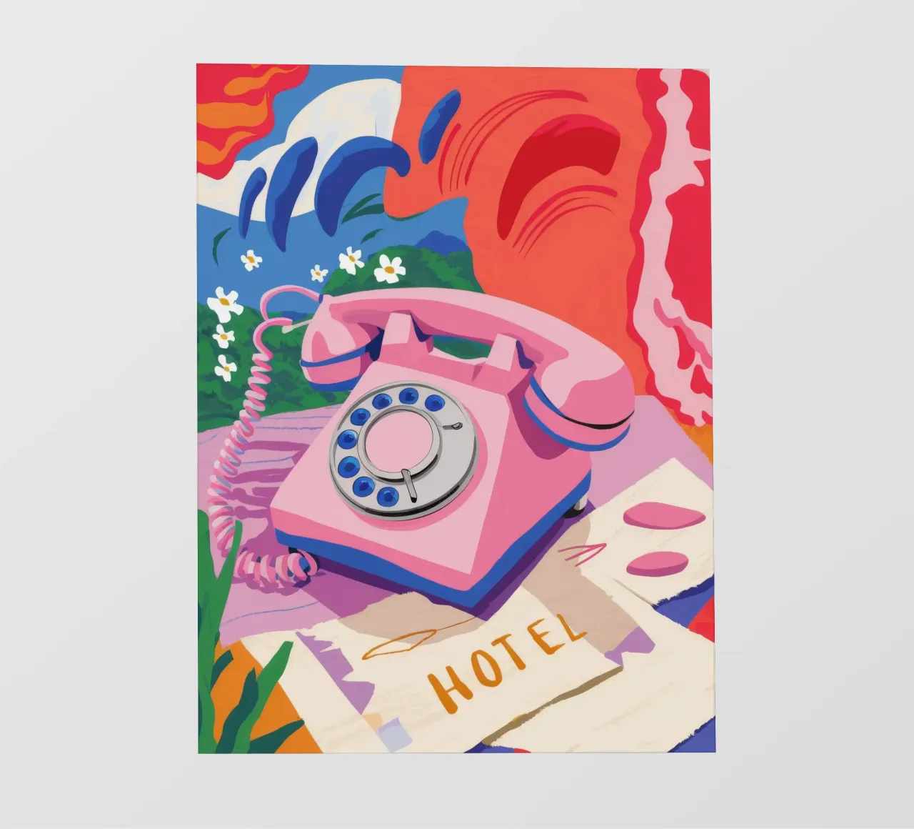 Pink Note Nostalgia photo wallpaper by Aurora Muse