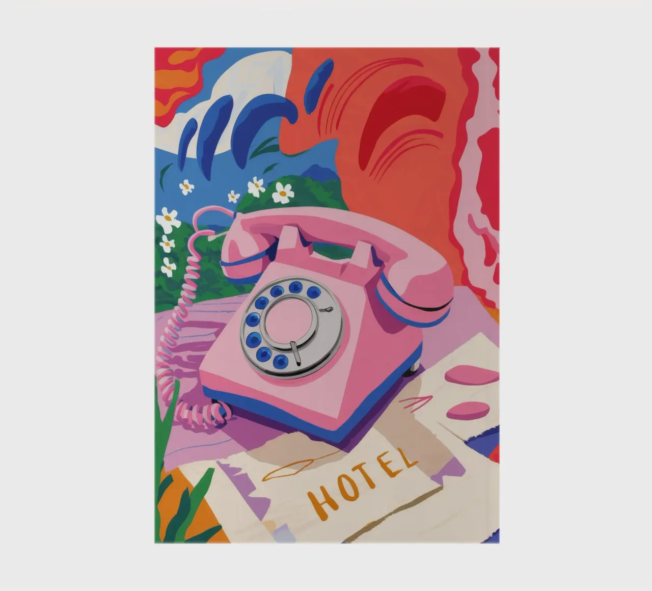Pink Note Nostalgia notebook by Aurora Muse