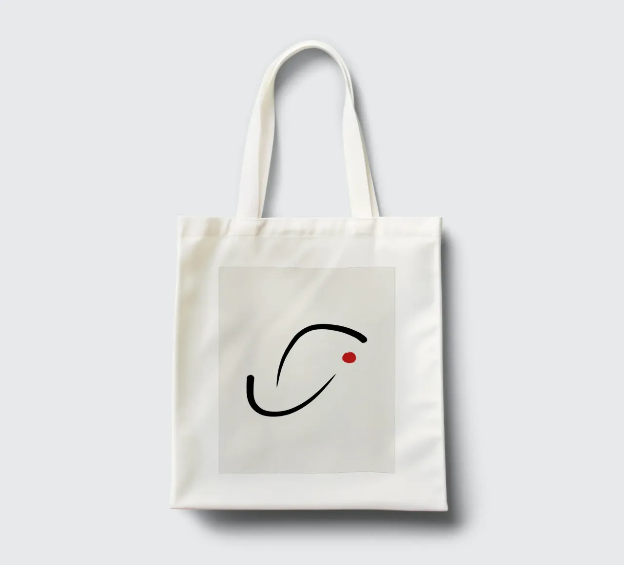 Japandi minimalist artwork III tote bag by Imaginative