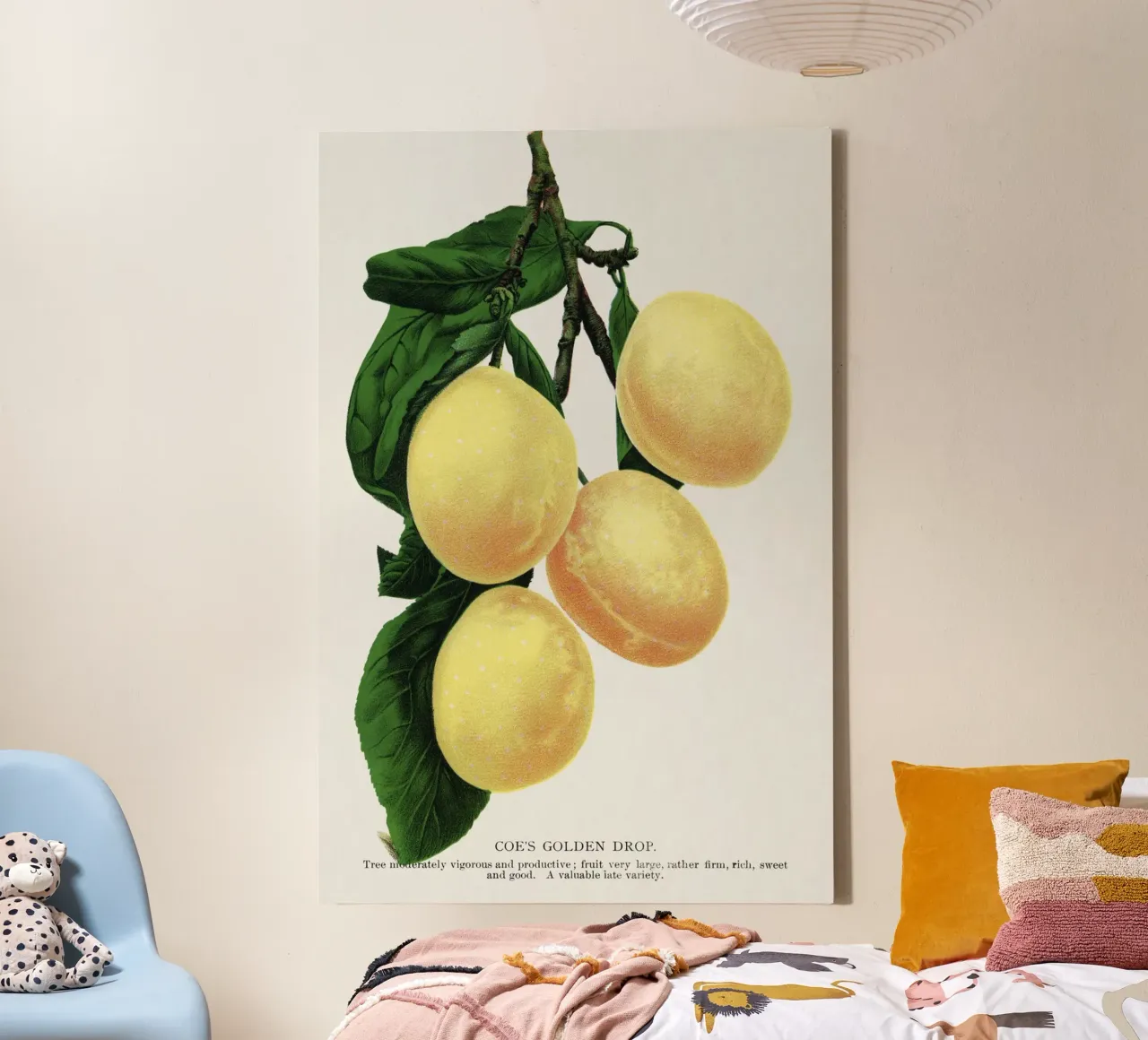 Coe's Golden Drop plum canvas van vintageshop