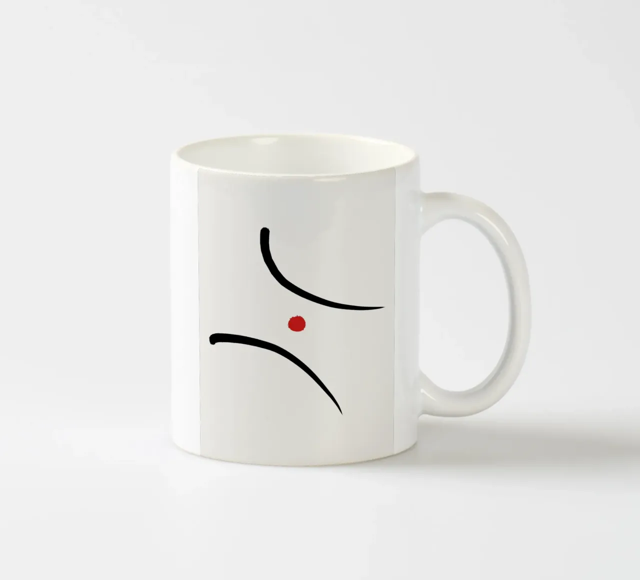 Japandi minimalist artwork IV tazza in ceramica da Imaginative