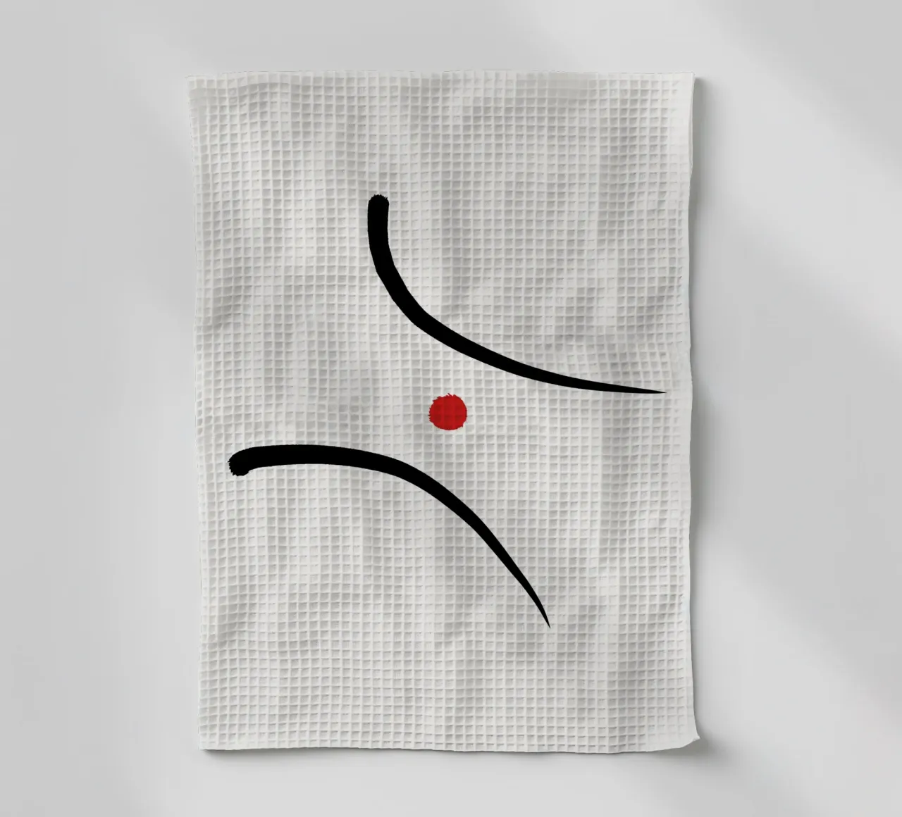 Japandi minimalist artwork IV canovaccio da cucina da Imaginative