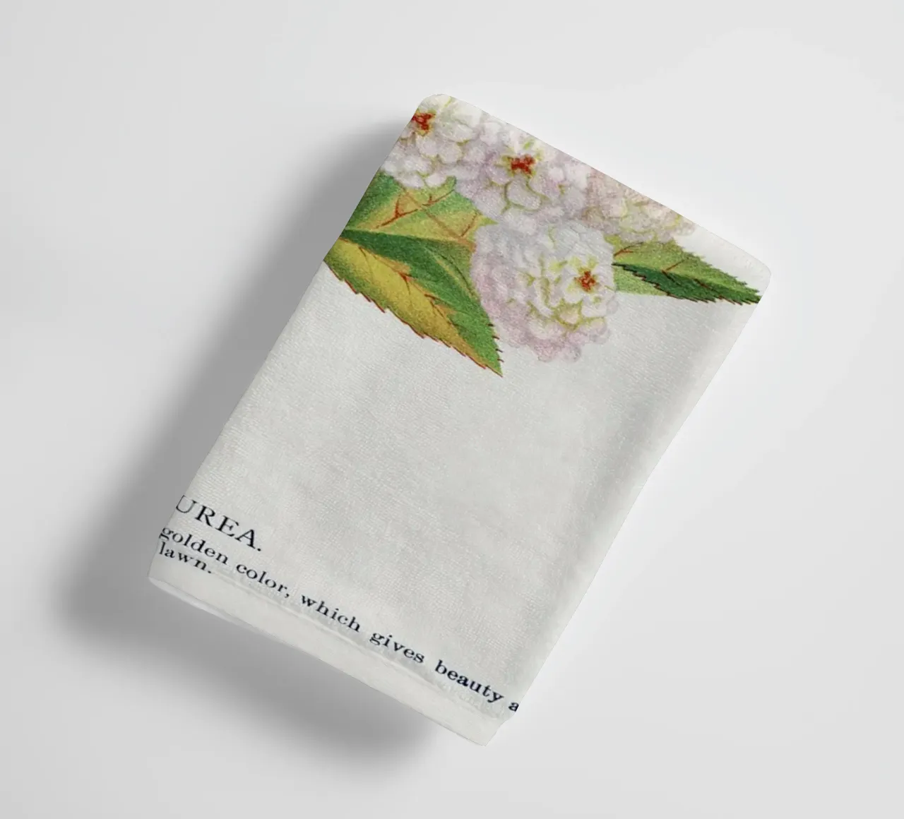 Spirea Aurea flowers badhanddoek van vintageshop