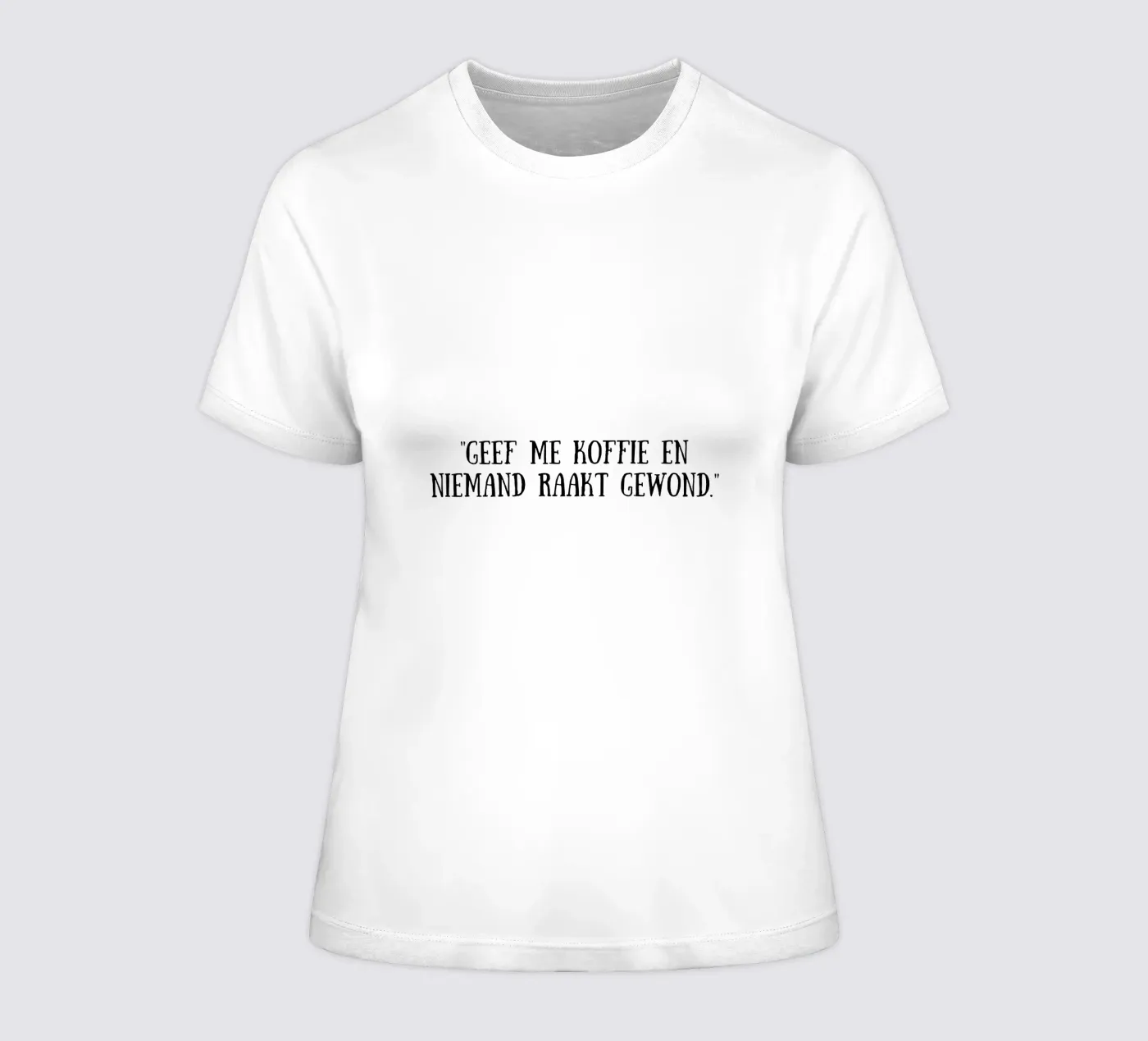 Caffè t-shirt da donna da Quotes of the day