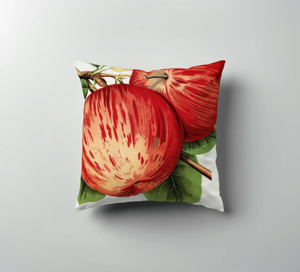 Duchess of Oldenburg apples cuscino da vintageshop